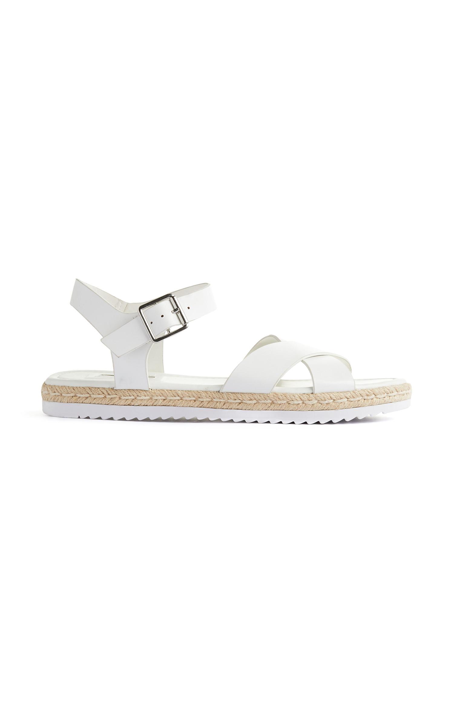 primark flip flops white