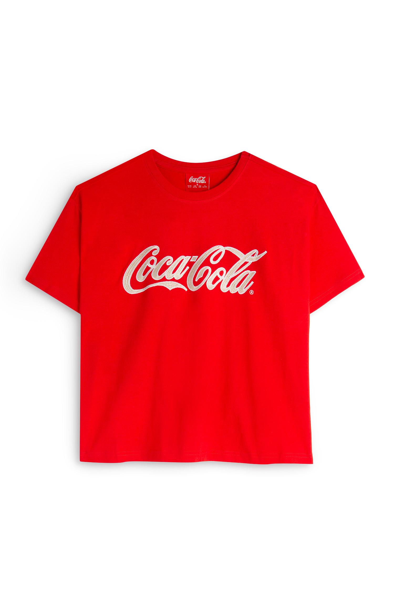 Haut court rouge Coca-Cola