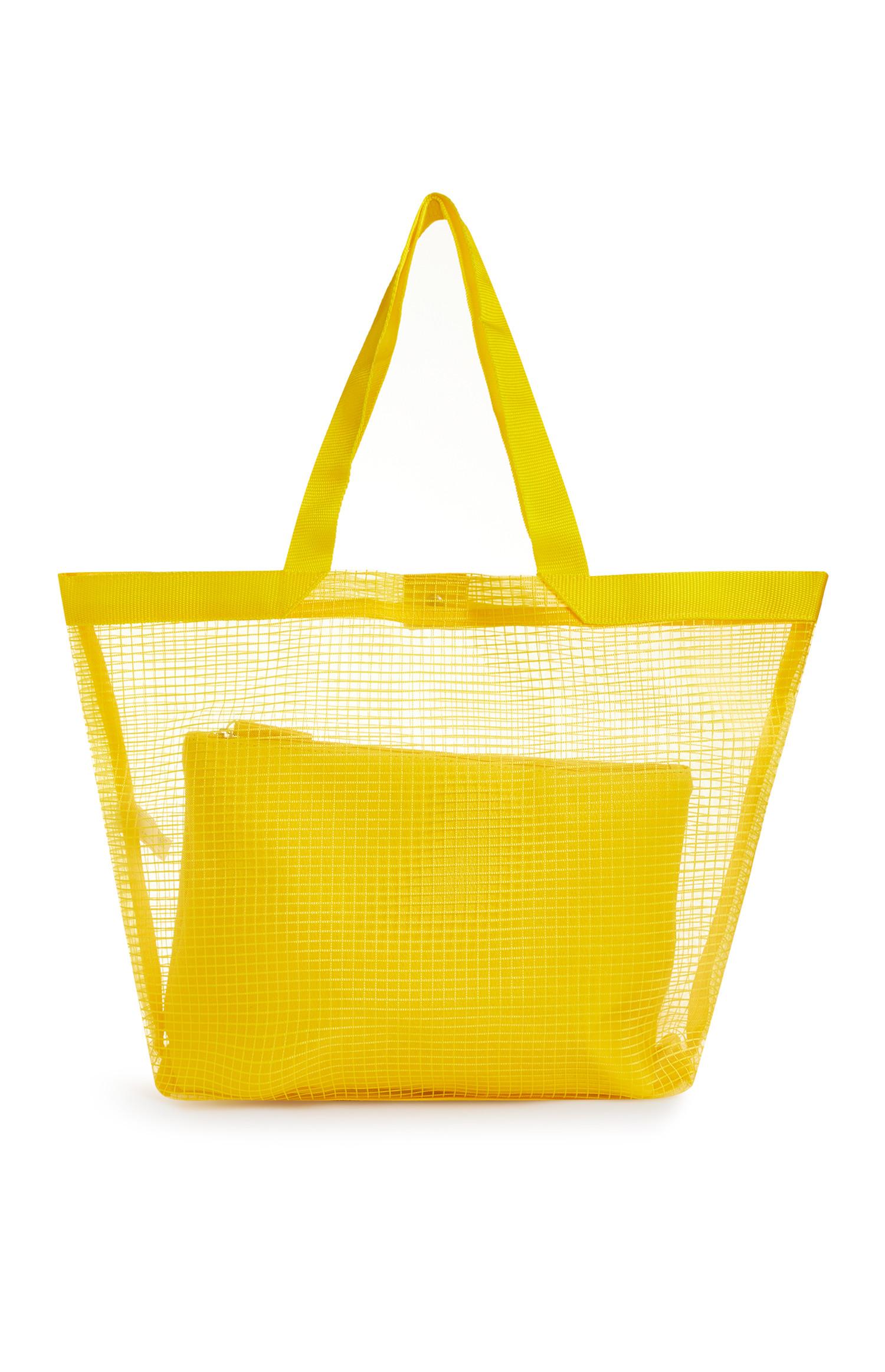 primark yellow bag