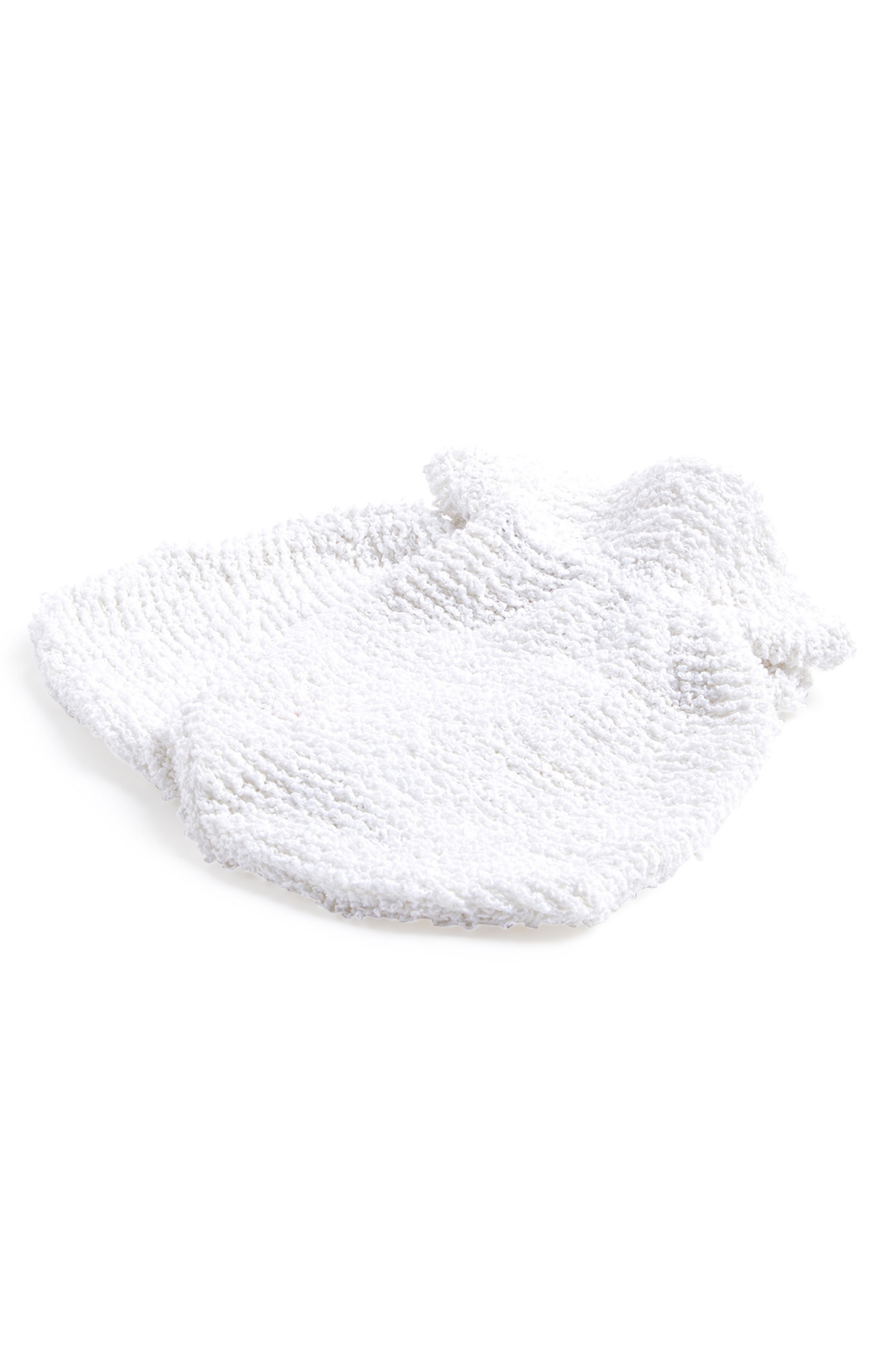 Witte bamboe wanten, set van 2