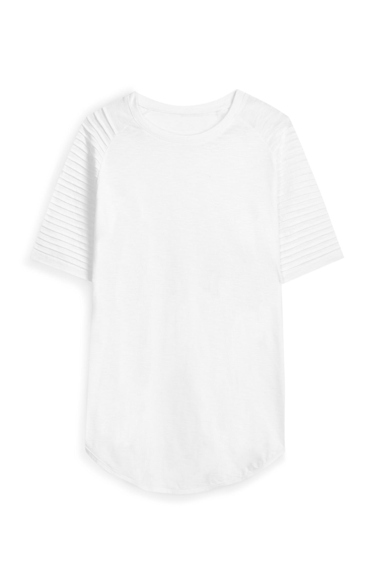 Bela motoristična majica