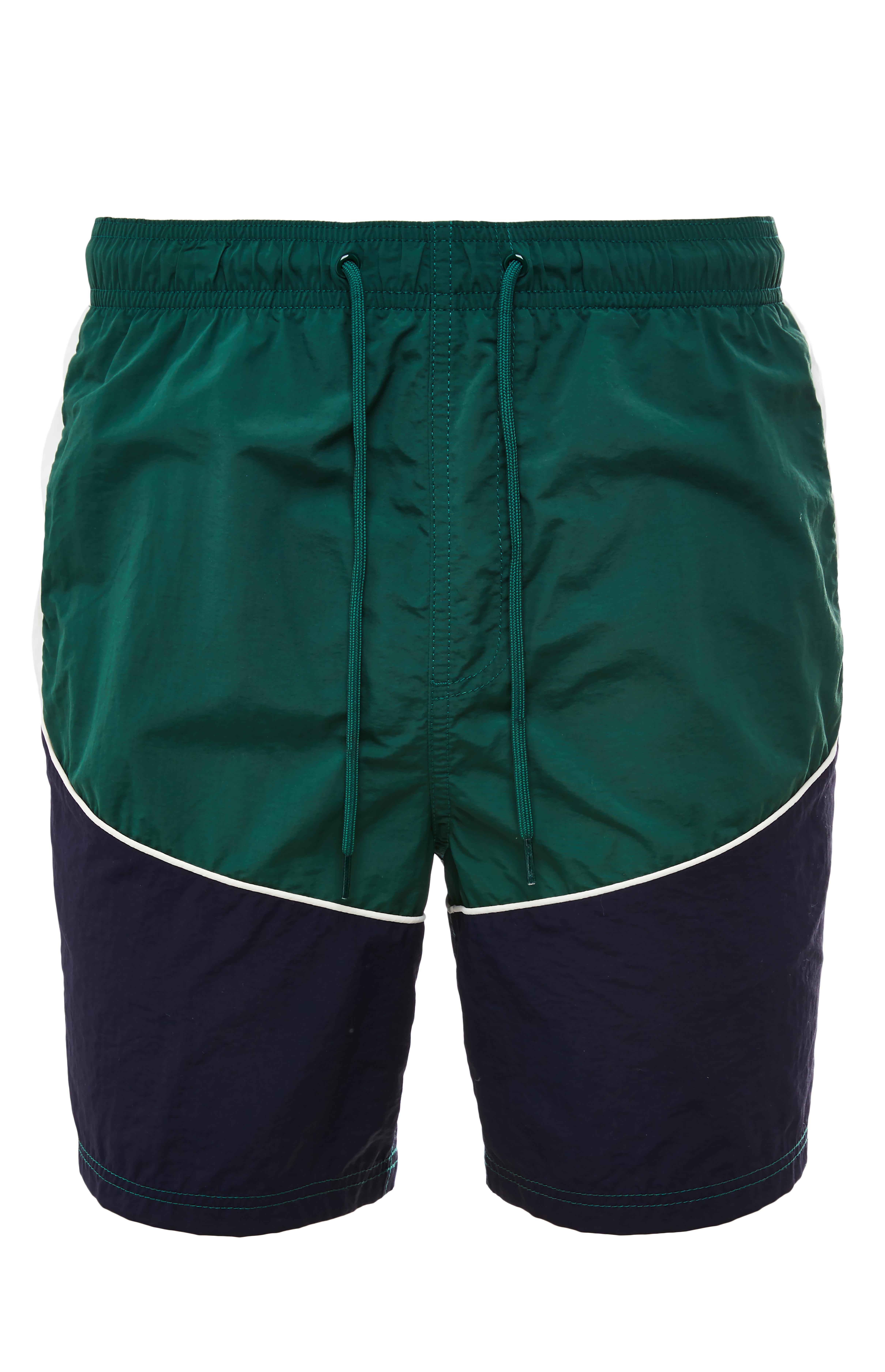 green co ord colourblock jogger shorts