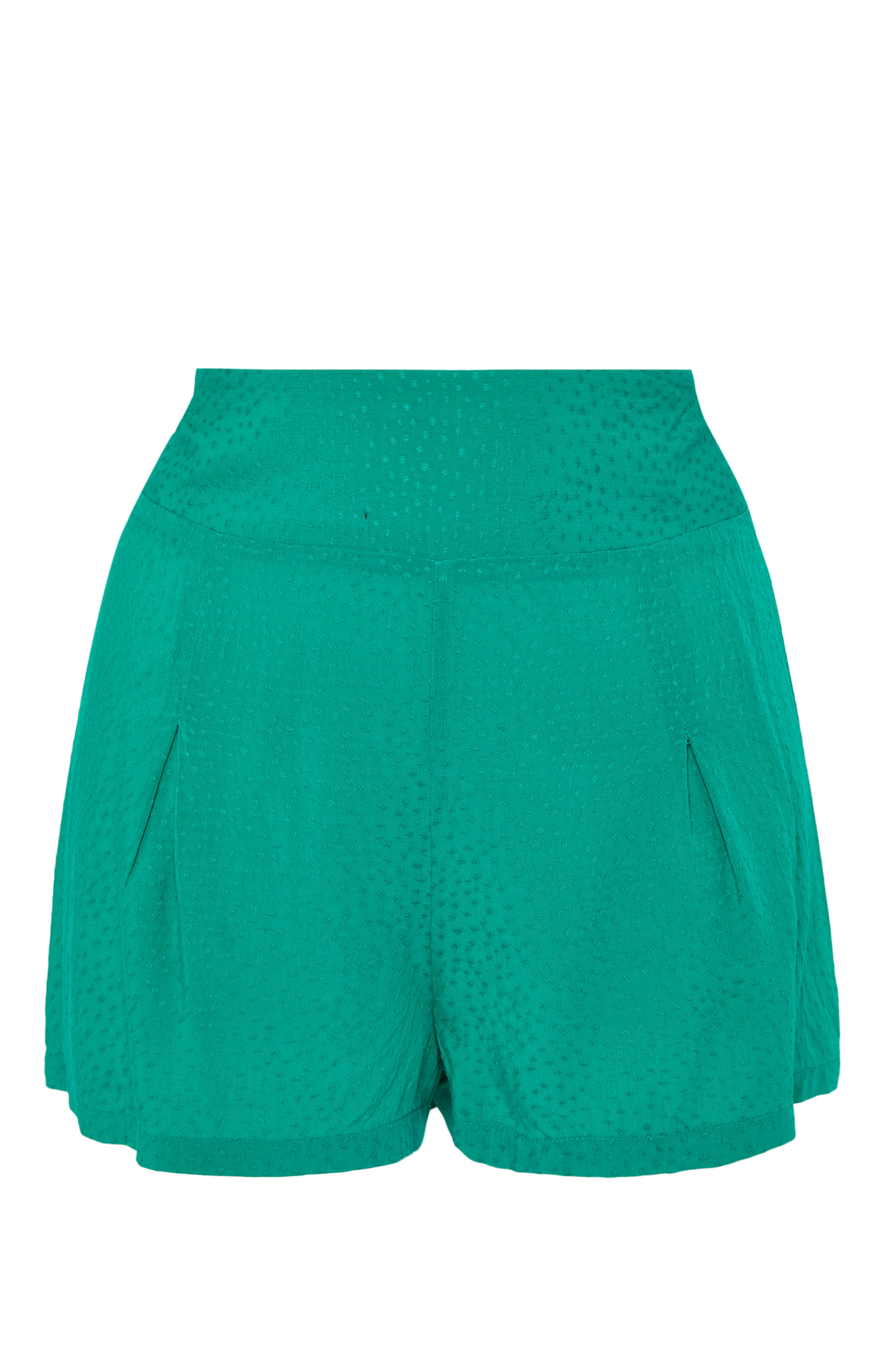 Calções textura azul