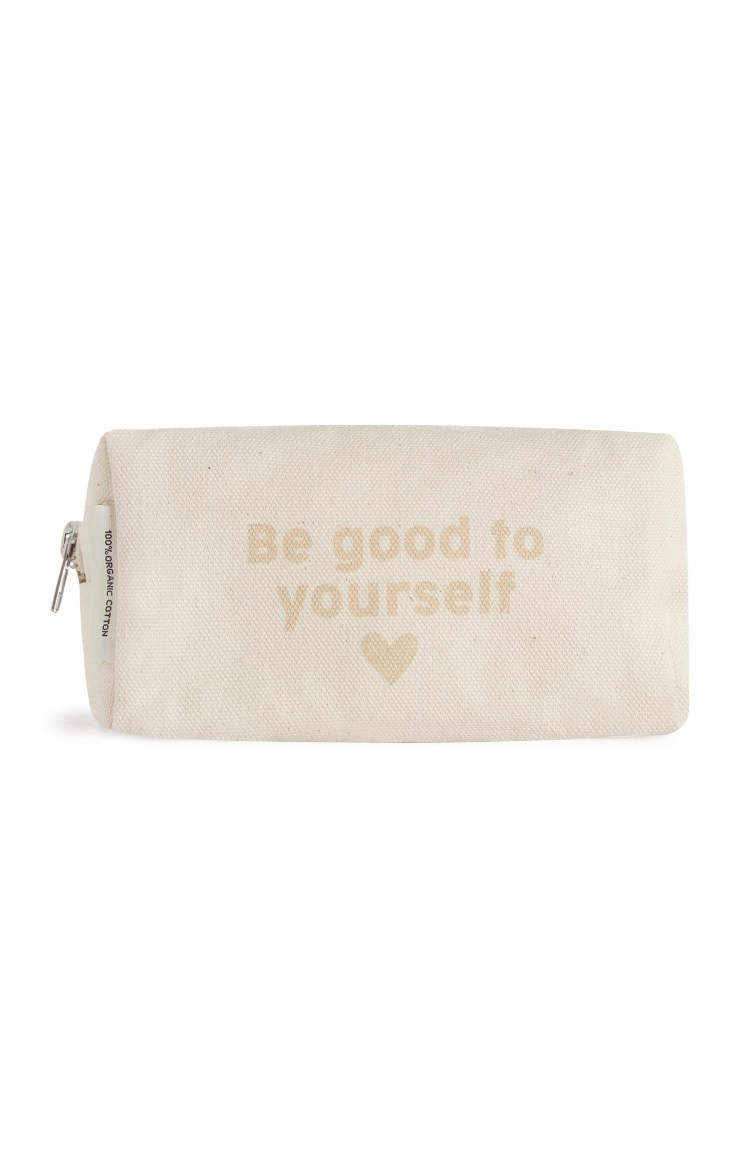 Torbica za ličila iz organskega bombažnega platna