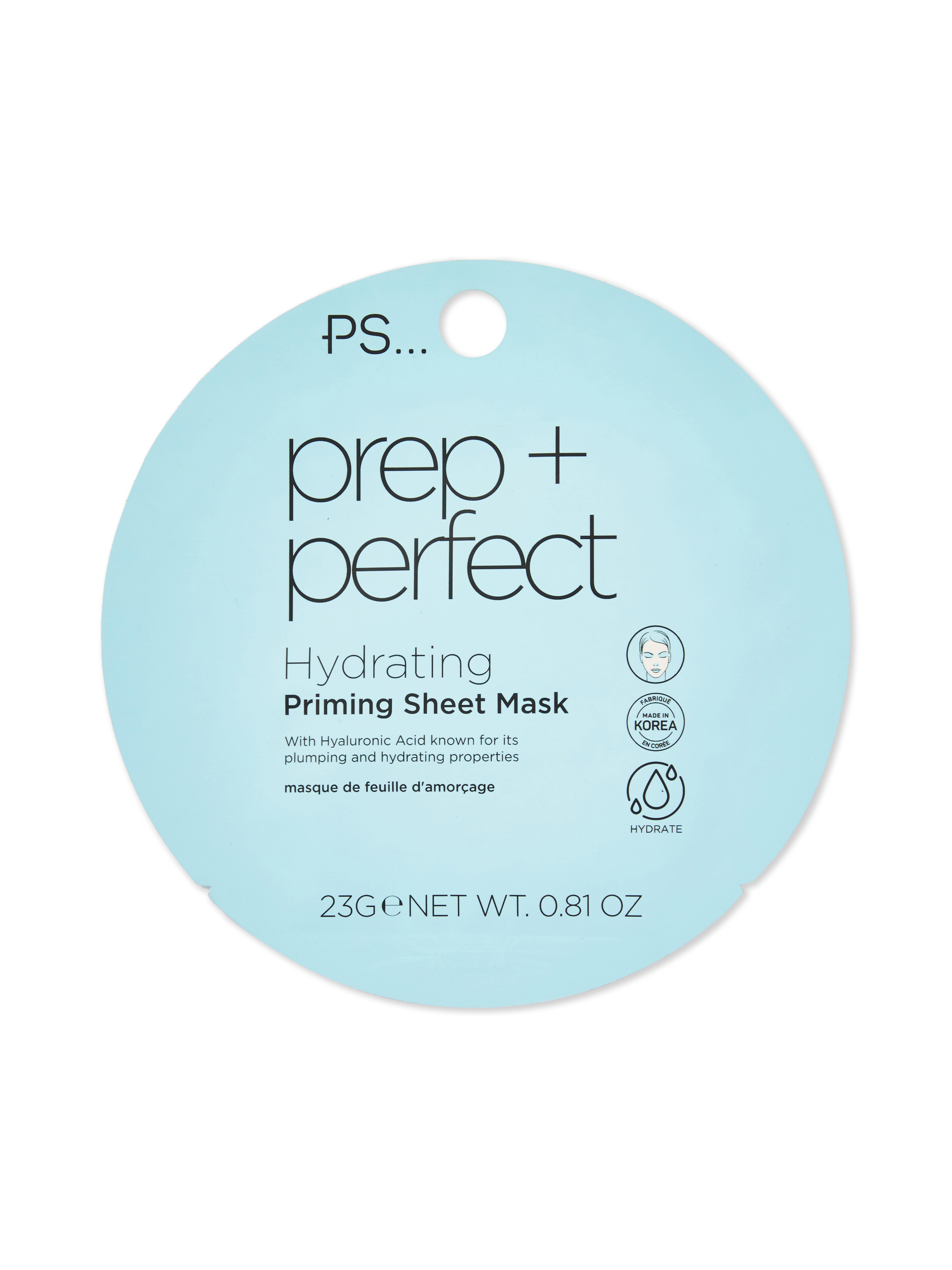 Ps Prep And Perfect Hydrating Priming Sheet Face Mask Face Creams