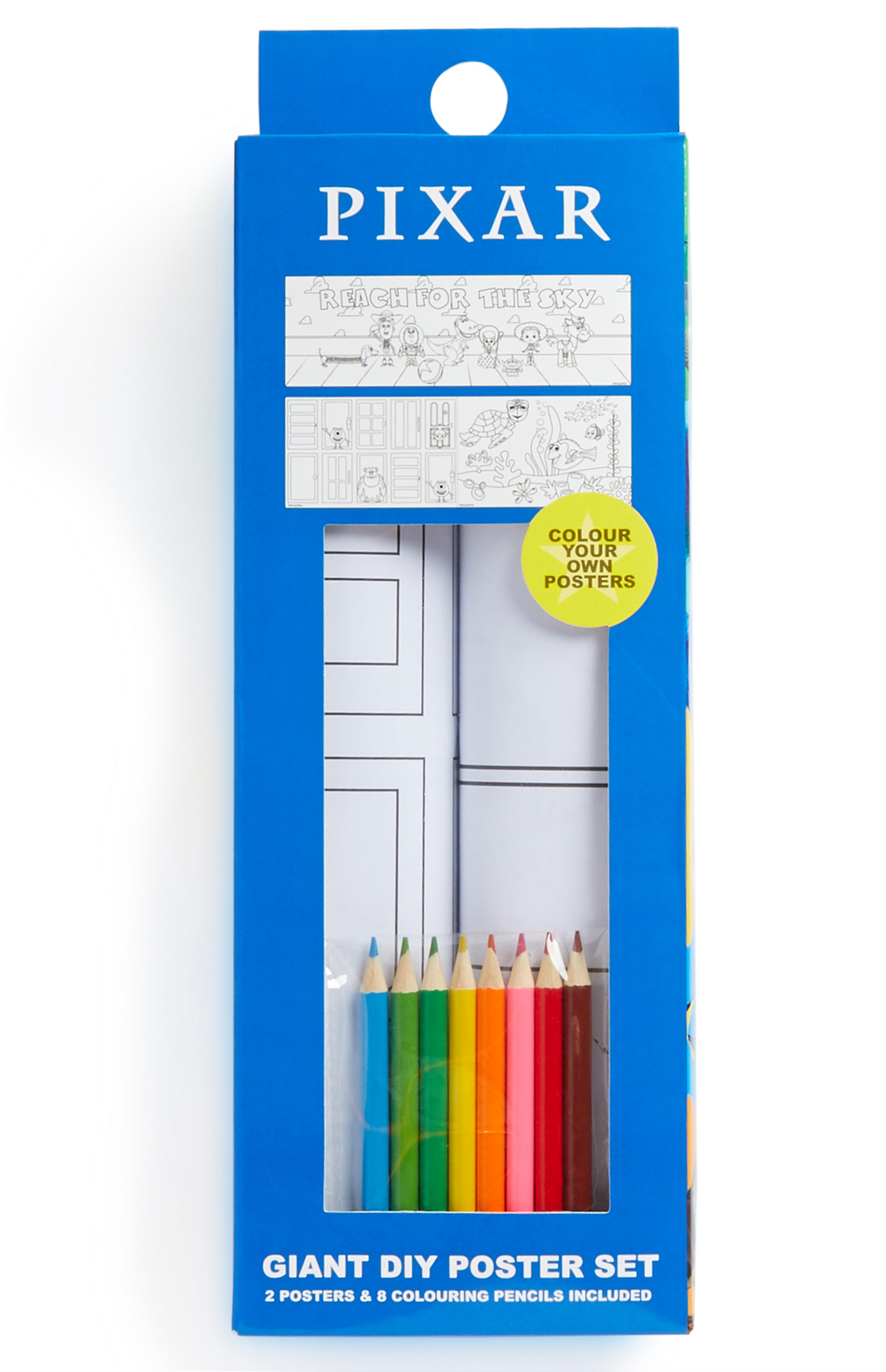 Komplet plakatov Pixar, 2 kosa