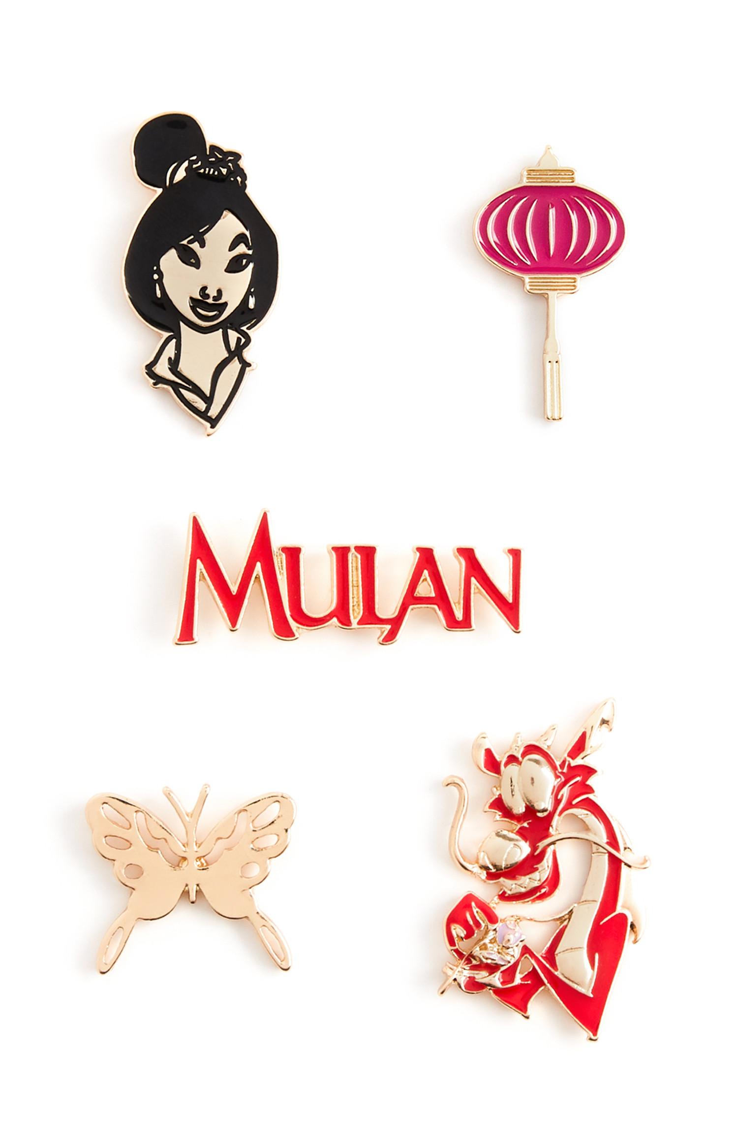 Pack emblemas Mulan Disney
