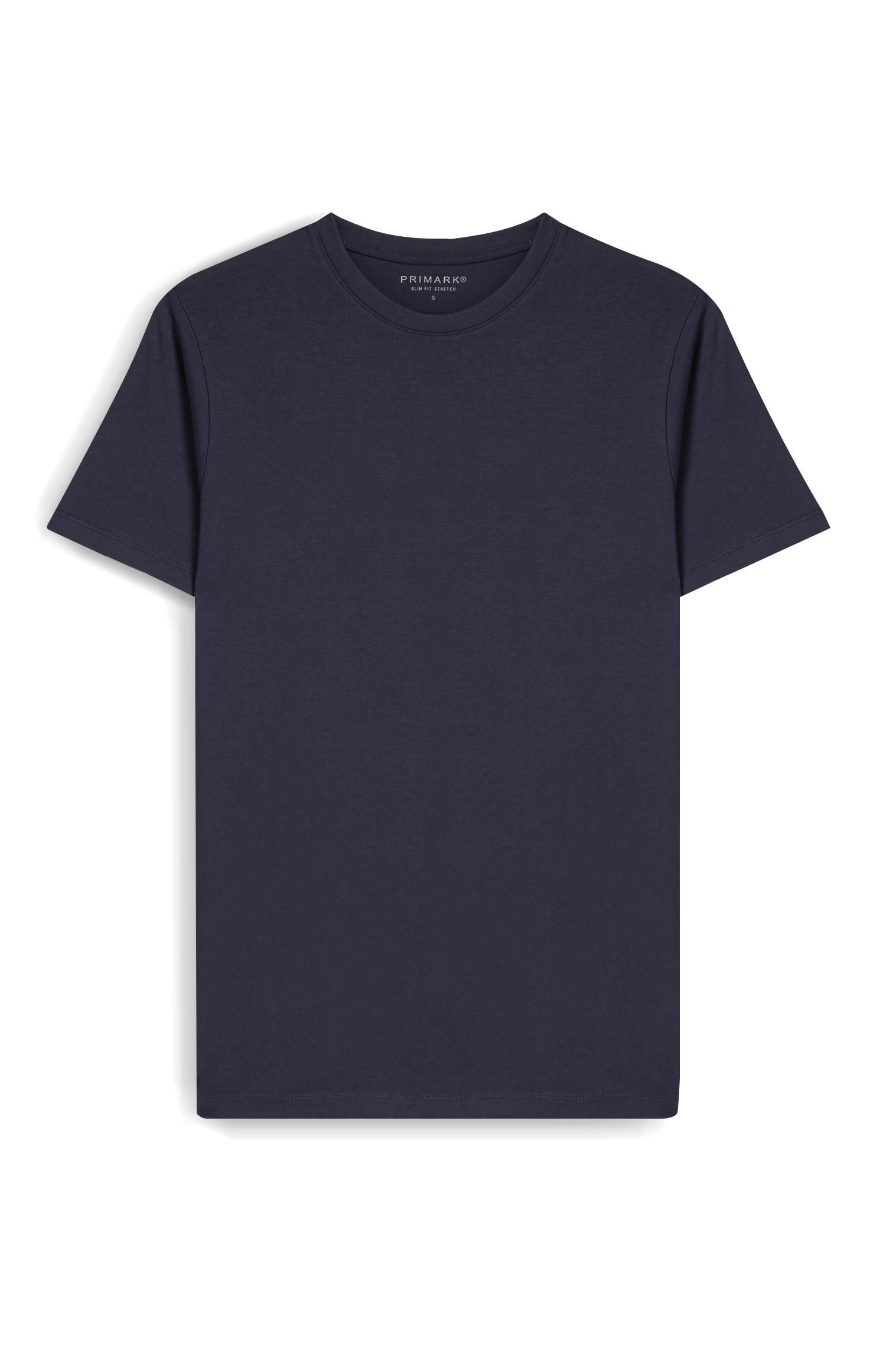 Navy Slim Fit Short Sleeve T-Shirt | T 