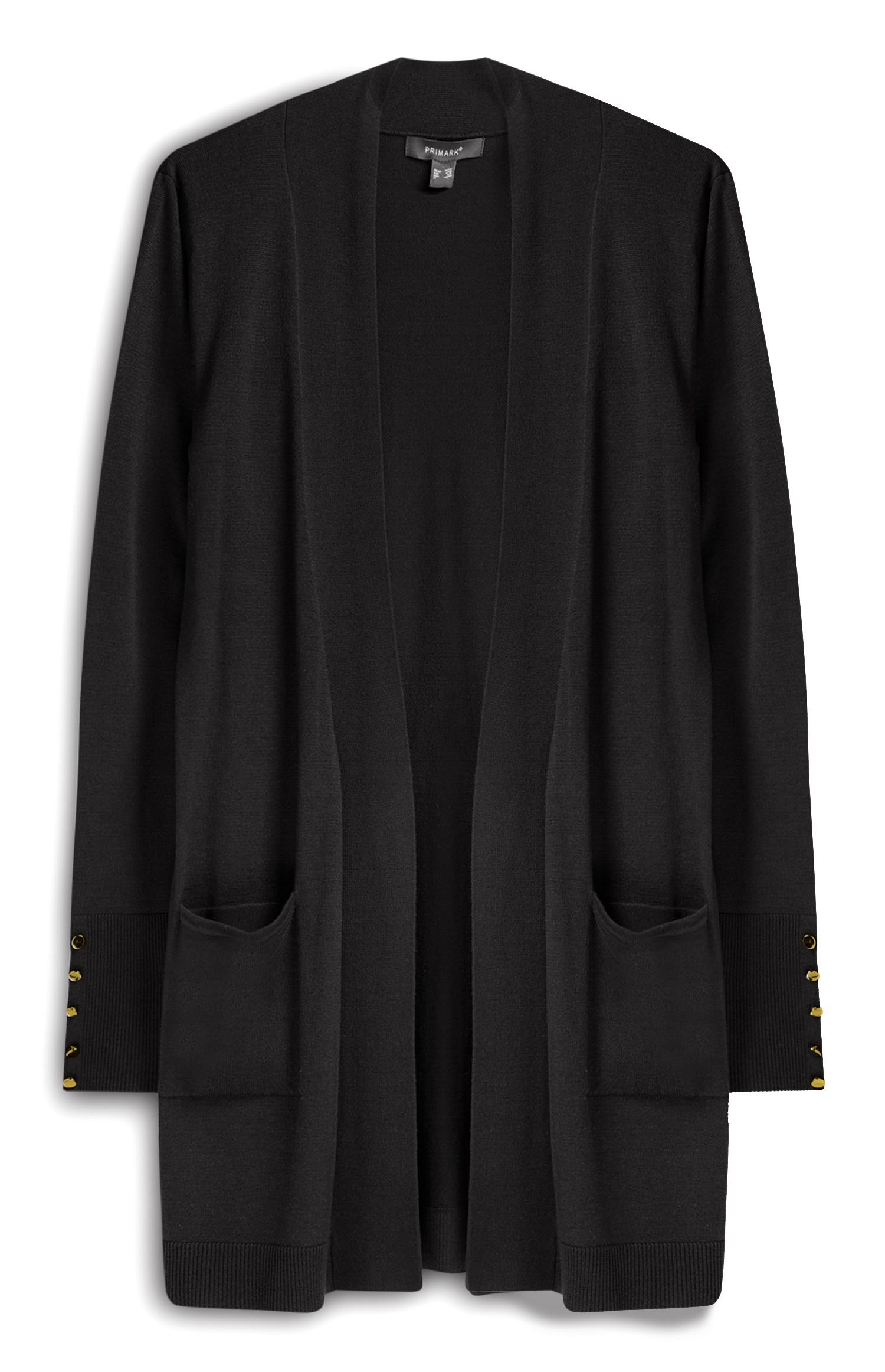 Casaco malha formal preto