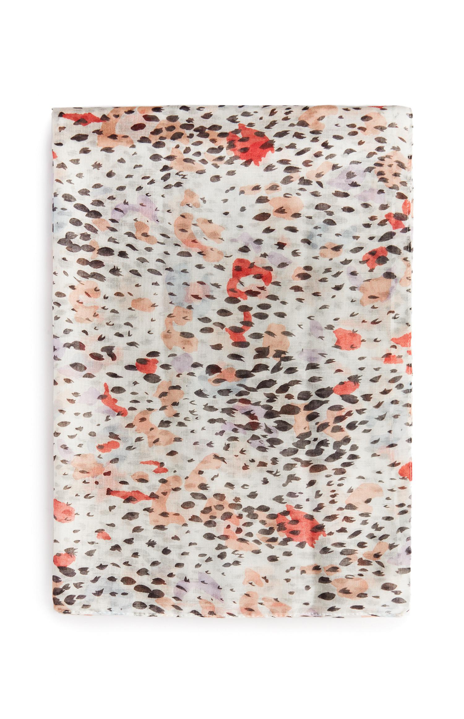 Foulard multicolore imprimé