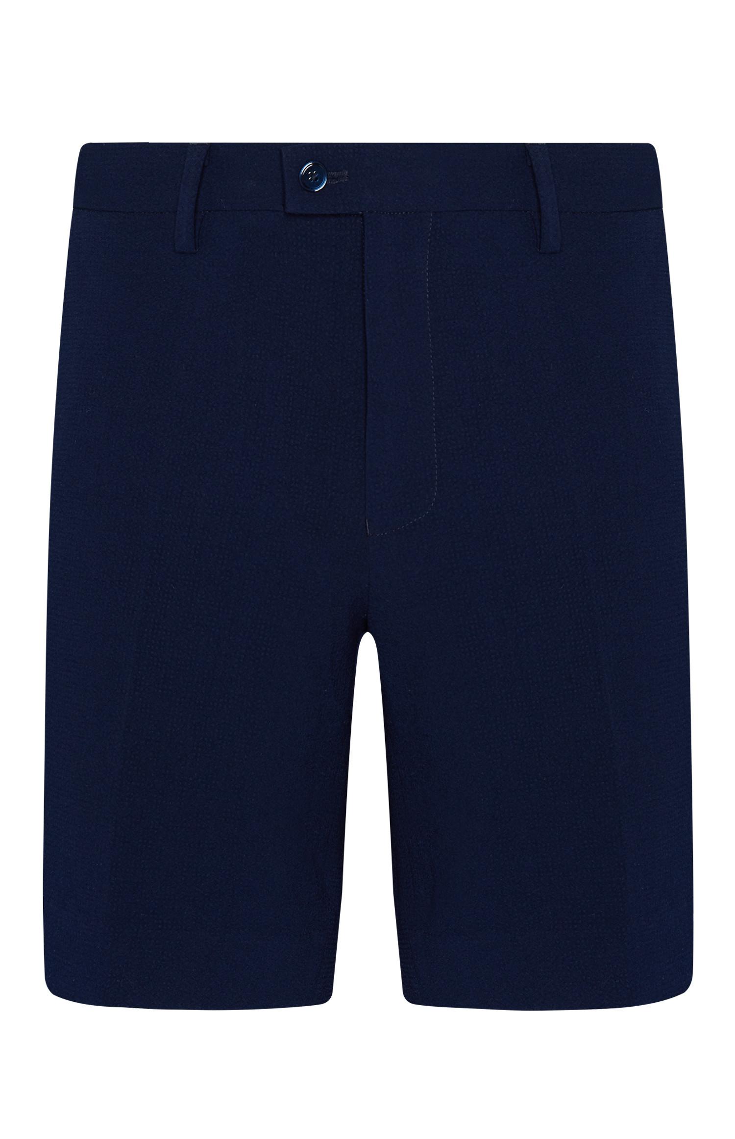 Calções formais Kem Cetinay azul-marinho