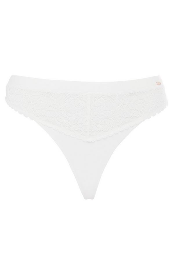 Ivory Thong | Lingerie Coordinates | Lingerie & Underwear | Women's ...