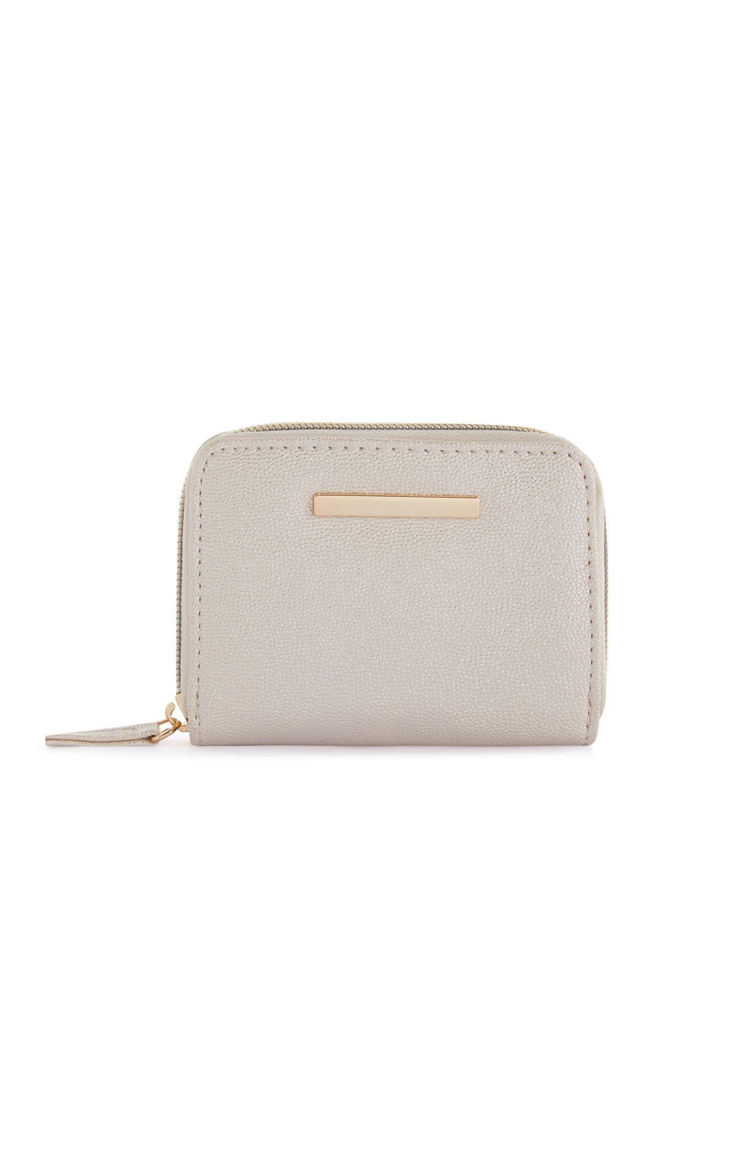 Carteira brilhantes dourado