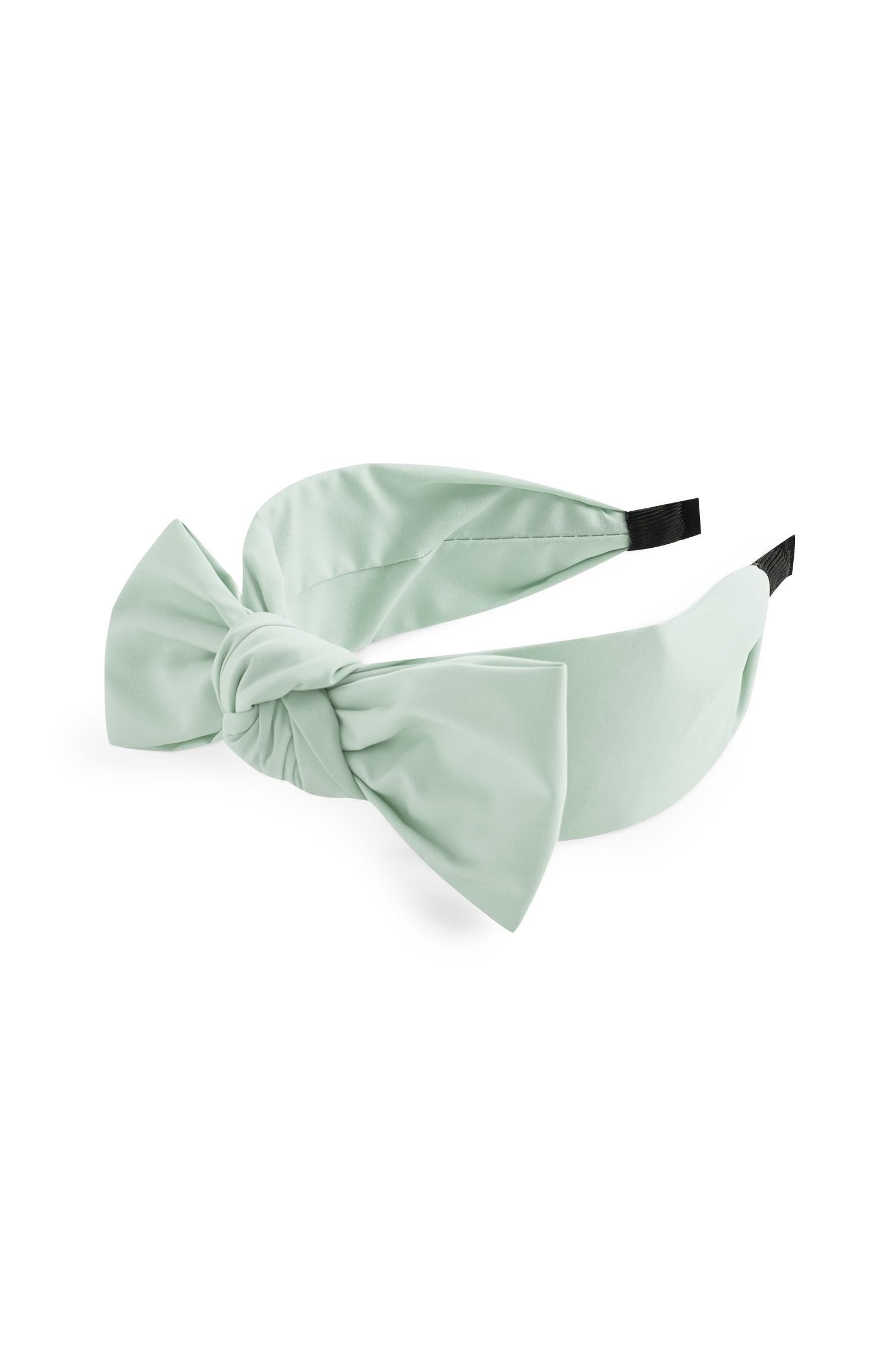 Bandolete grossa laço nó menta