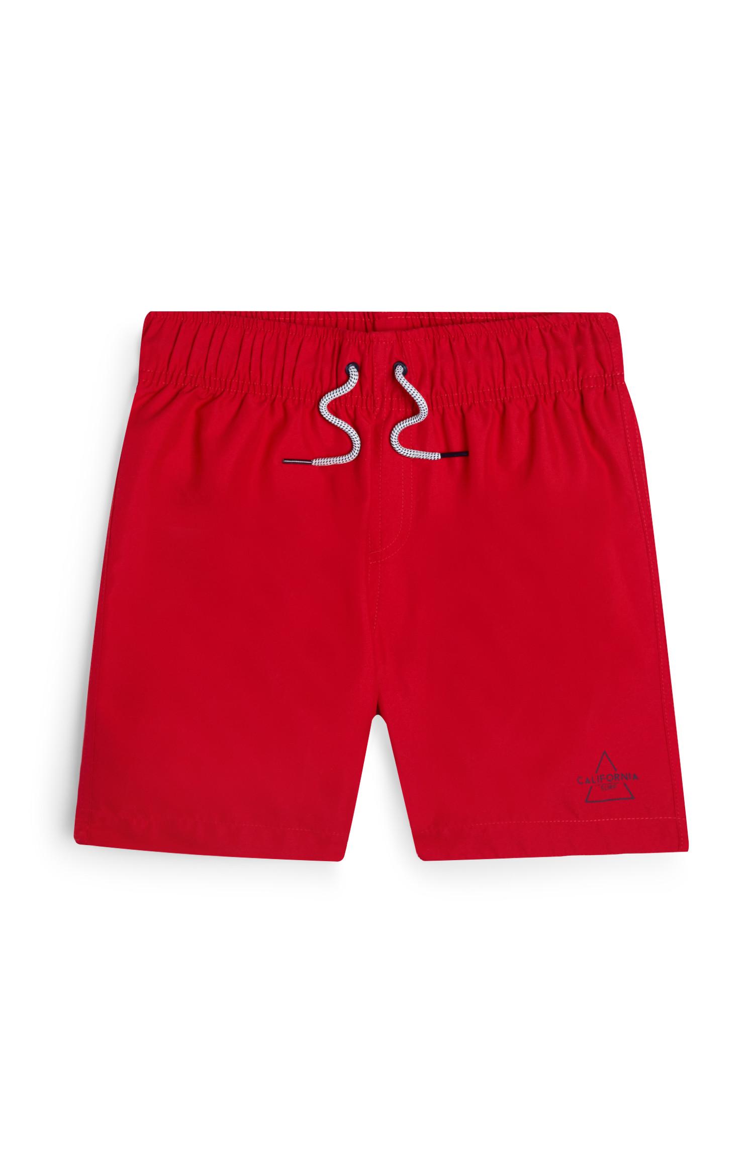 Rdeče kopalne hlače za fante