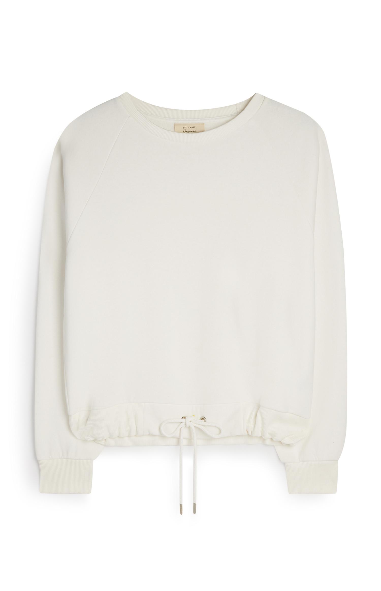 Pull en coton biologique avec cordon de serrage