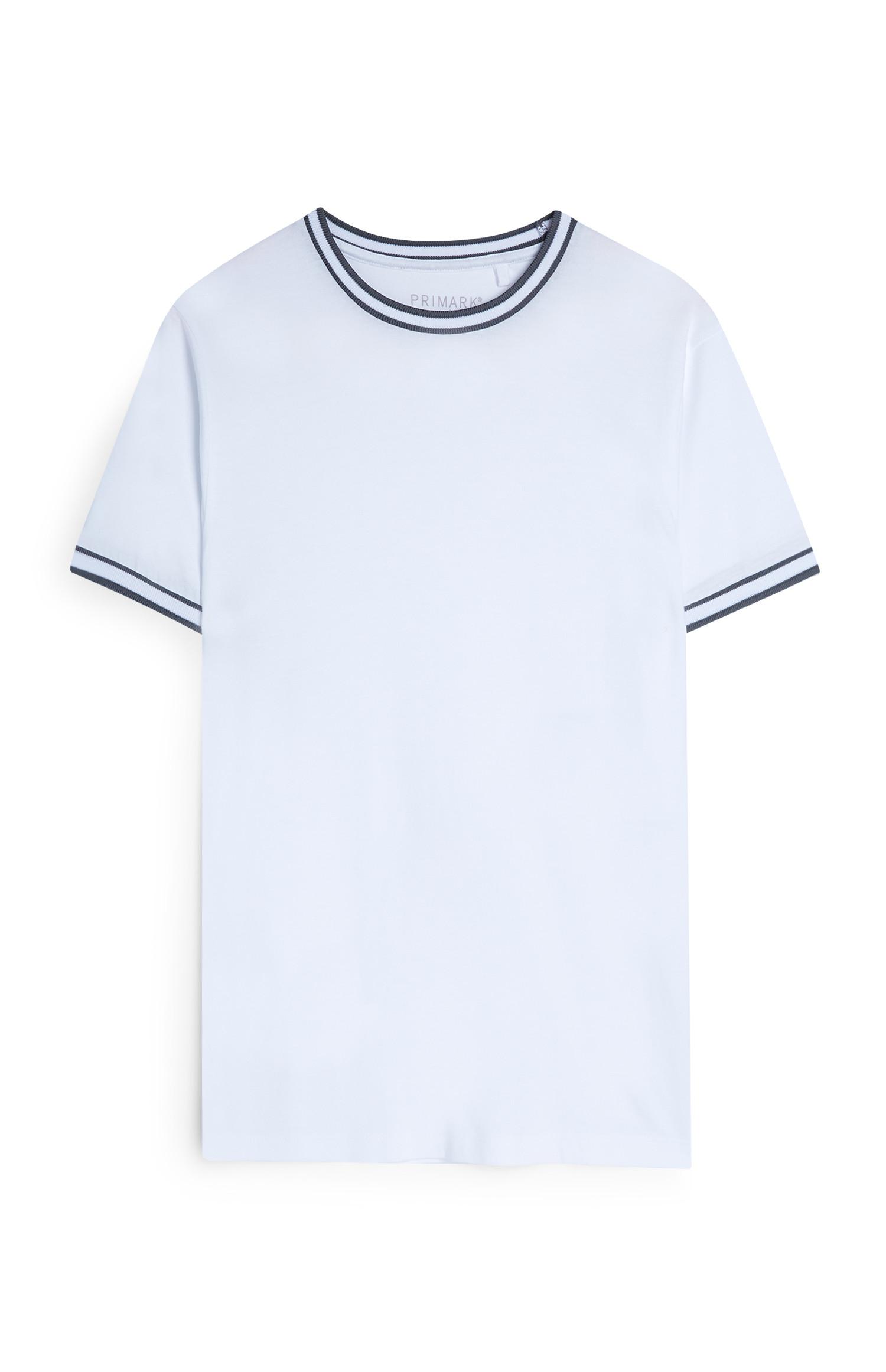 T-shirt ringer Kem Cetinay branco