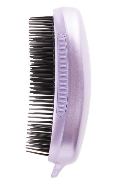 Vijoličast glavnik za razčesavanje za kodraste lase