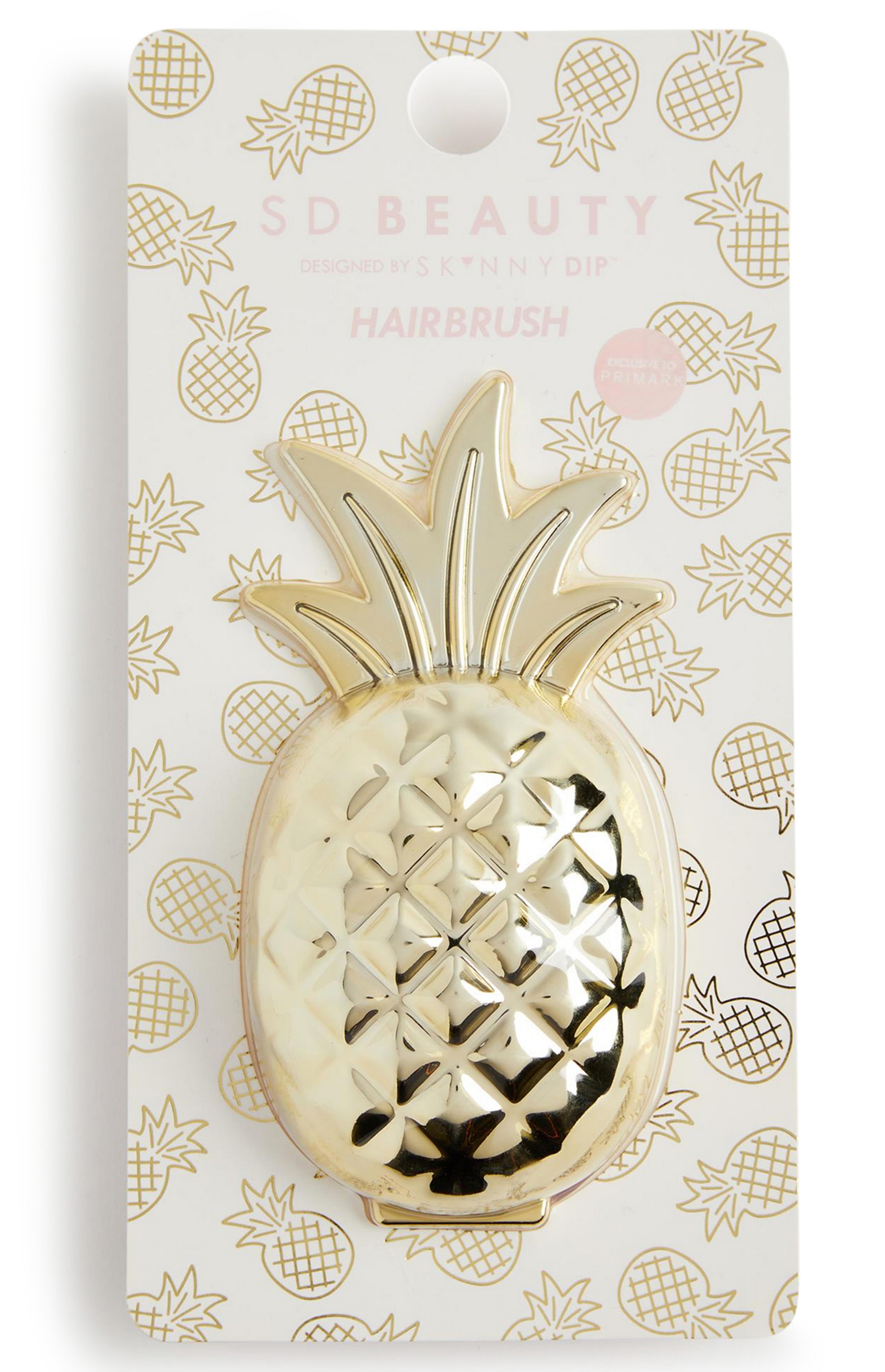 Skinny Dip Beauty Pineapple Detangler Hairbrush Makeup Brushes
