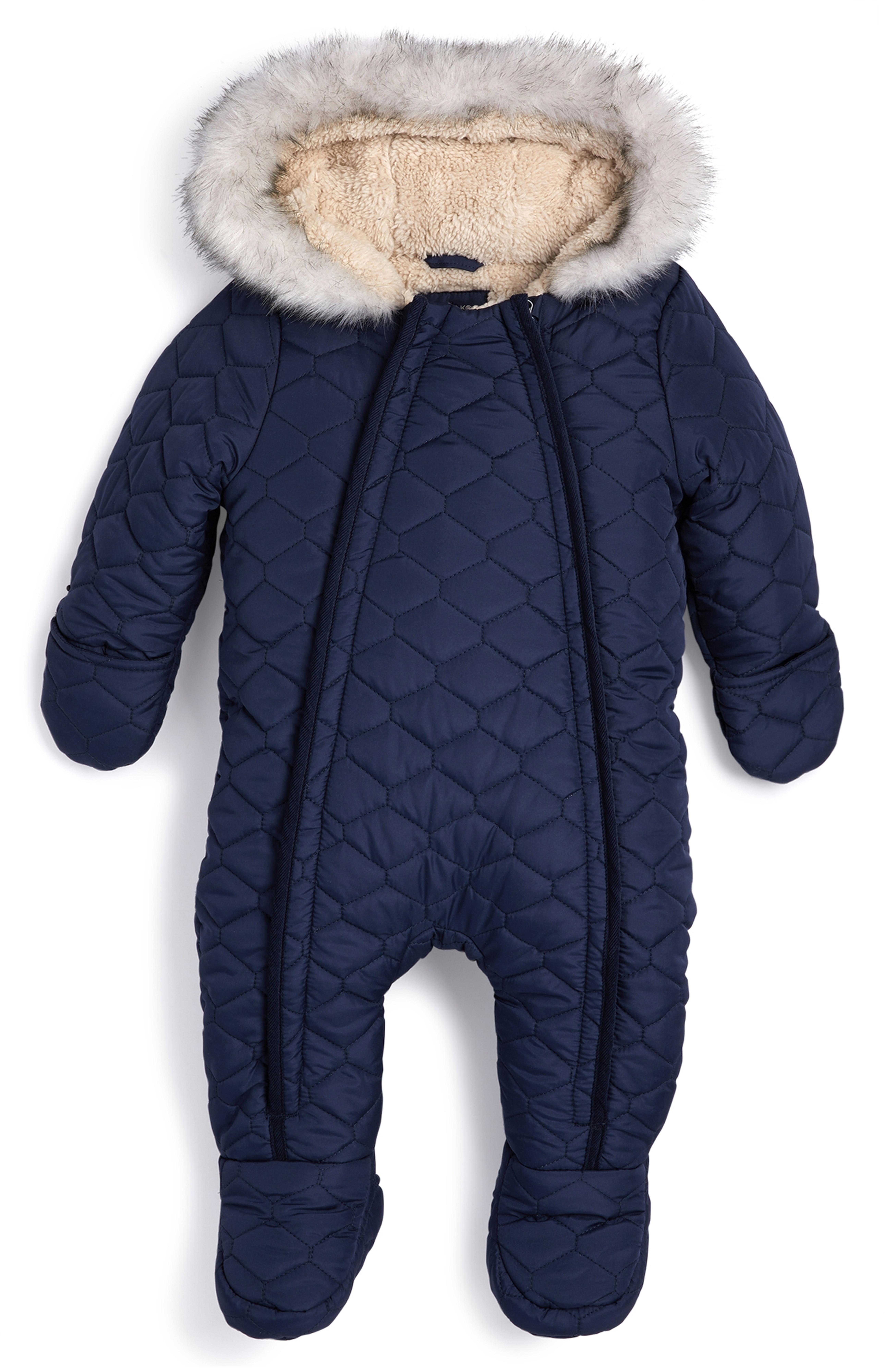Combinaison De Ski Doublee De Fausse Fourrure Bebe Garcon Les Essentiels Pour Bebe Vetements Bebe Et Nouveau Ne Mode Enfant Tous Les Produits Primark Primark Belgique Francaise