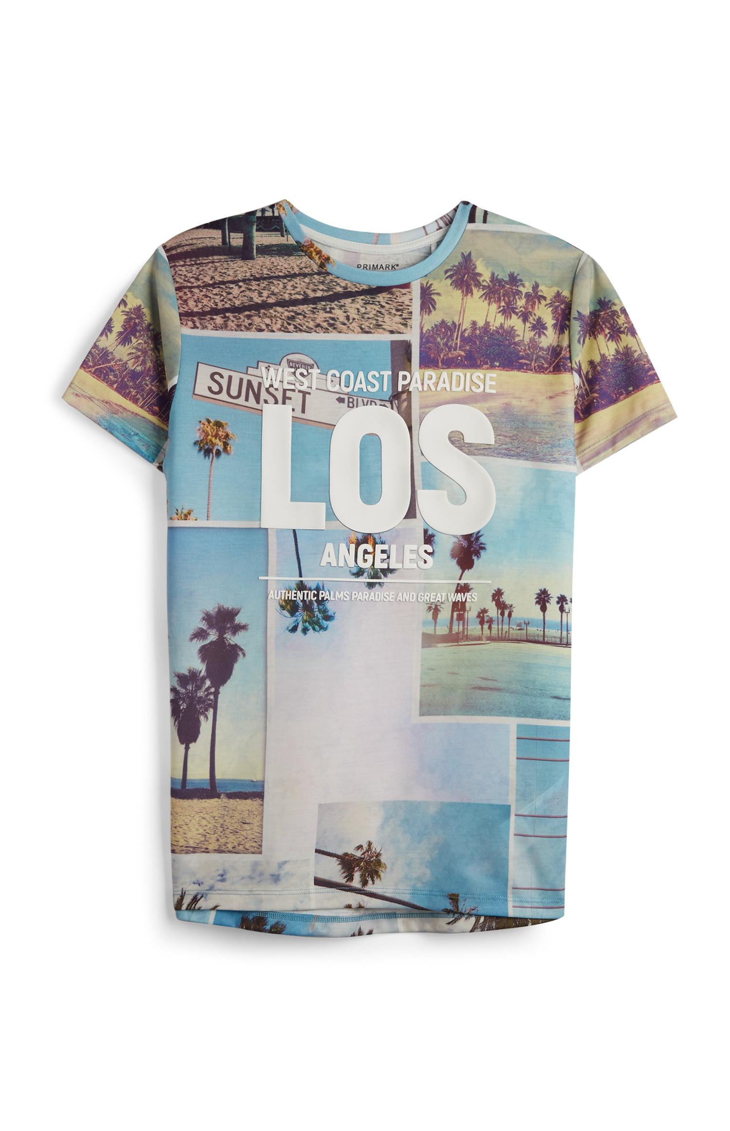 T-shirt fotografica LA da ragazzo