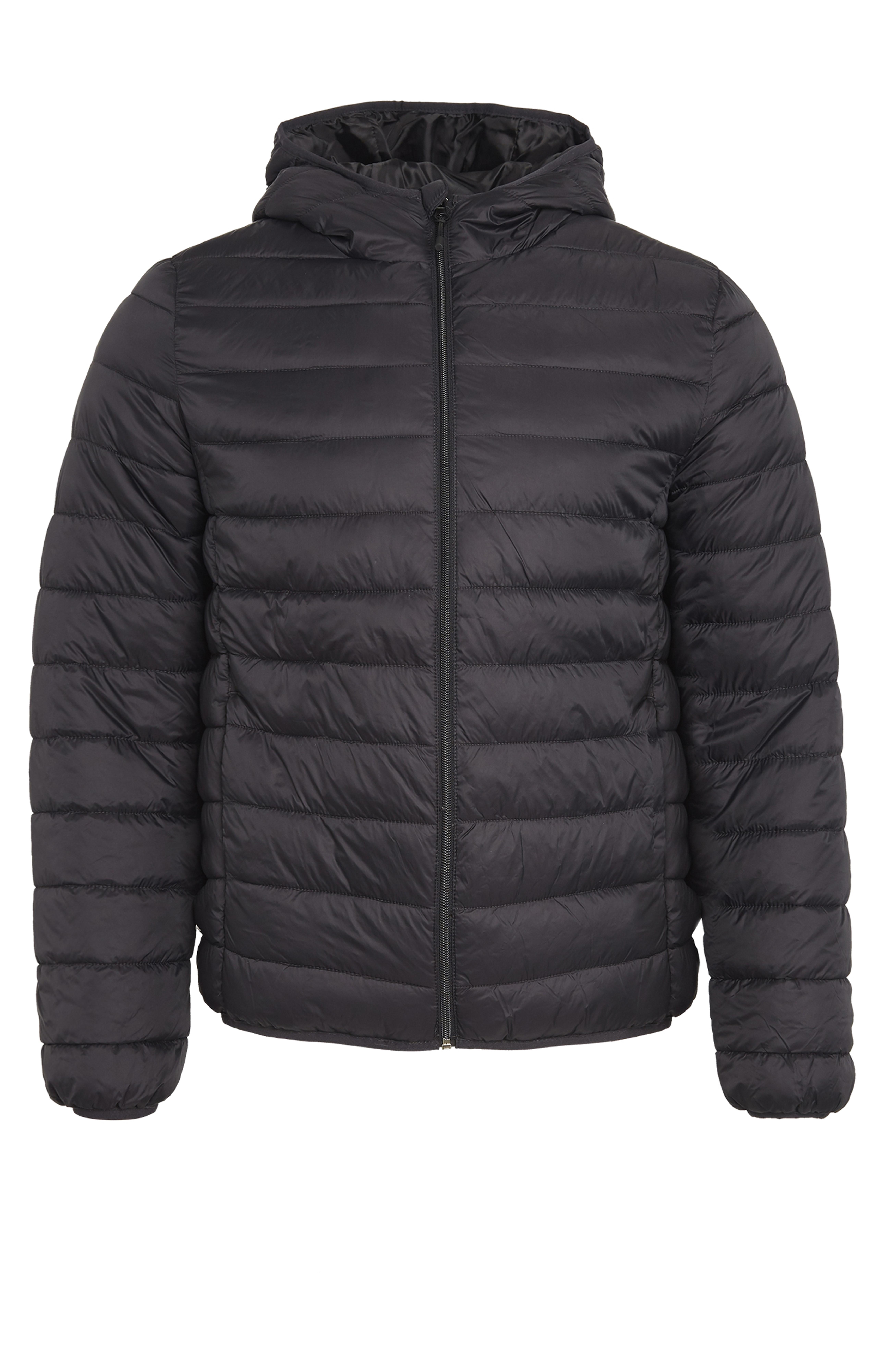 Plain Black Funnel Neck Puffer Coat Parka Puffer Men S Coats Jackets Men S Clothing Our Men S Fashion Range All Primark Products Penneys