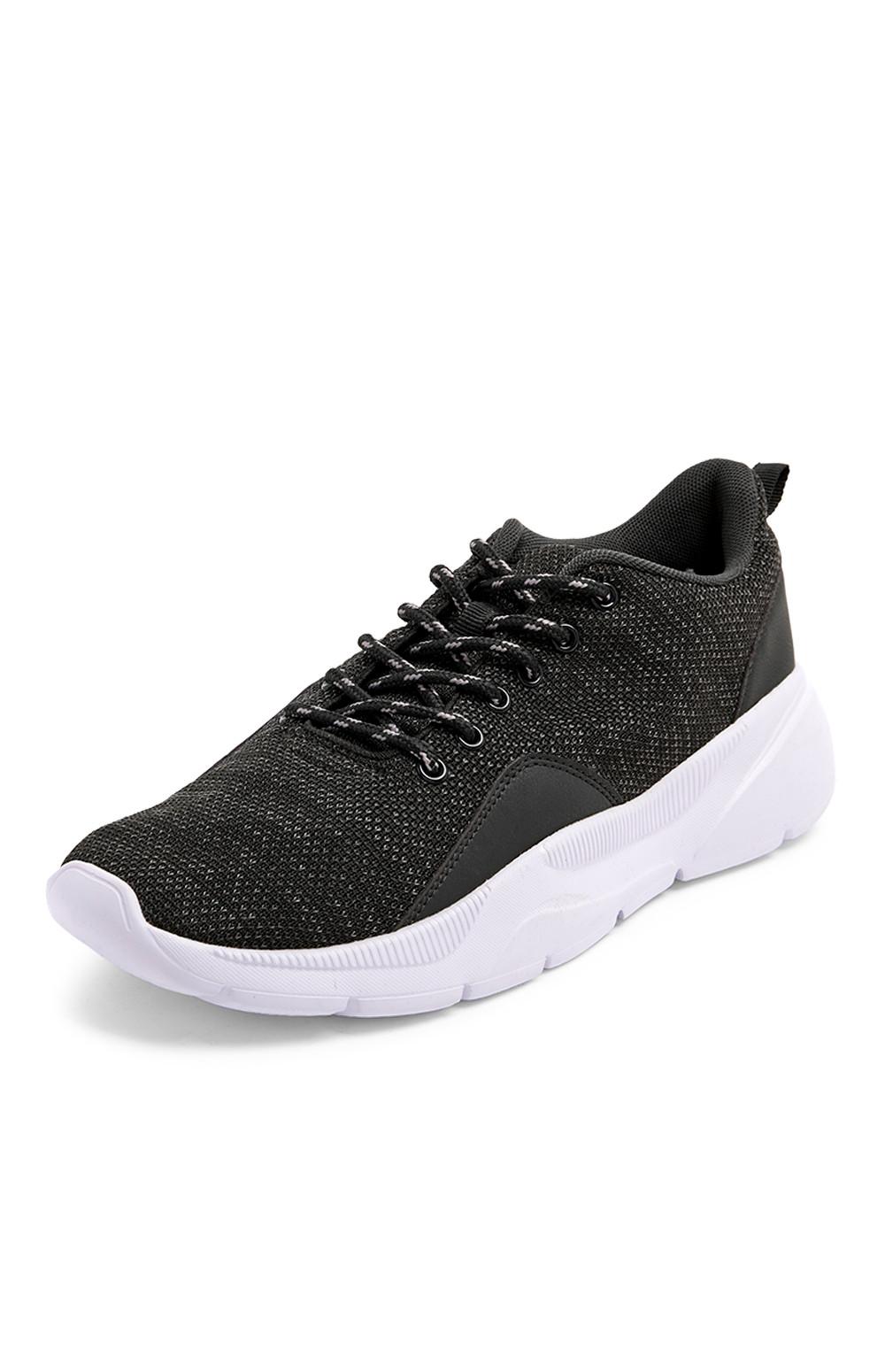 primark black platform trainers