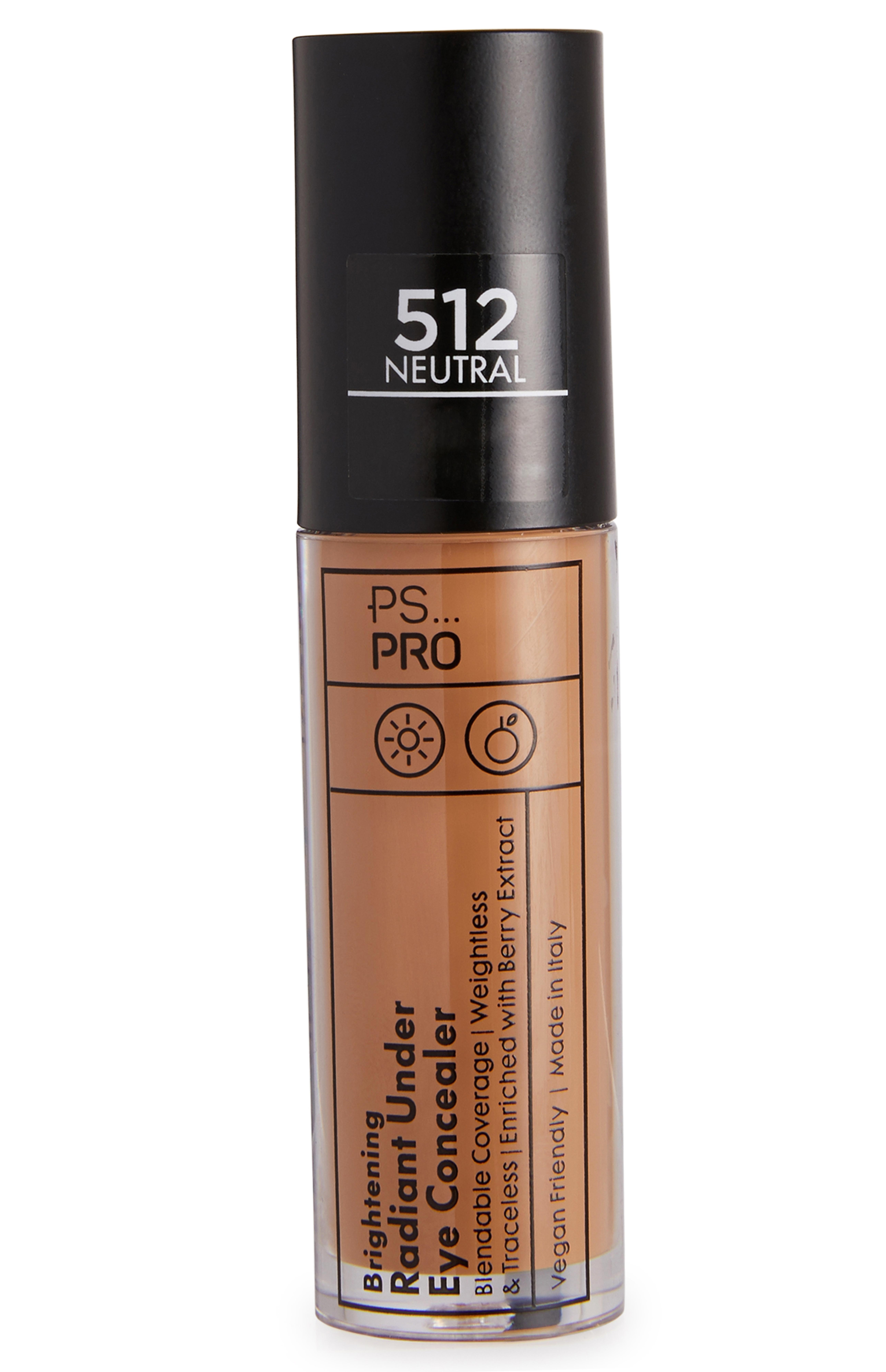 PS Pro Brightening Radiant Under Eye Concealer 512 Neutral Foundation