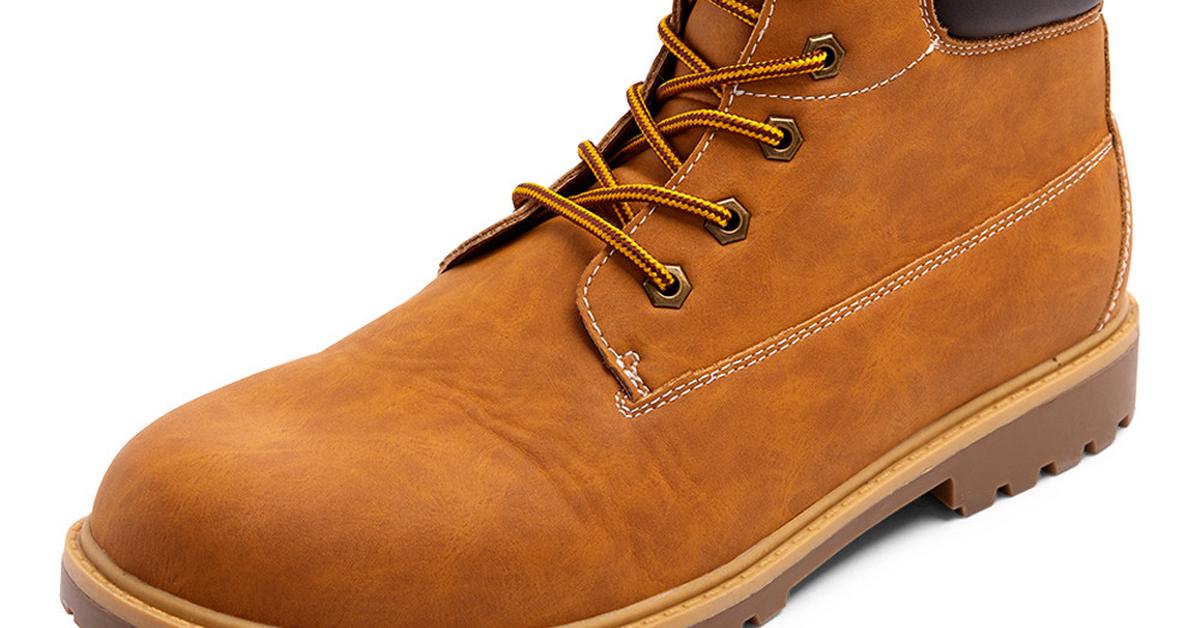 Brown Worker Boots | Men's Shoes & Boots | Our Full Men's Fashion Range ...