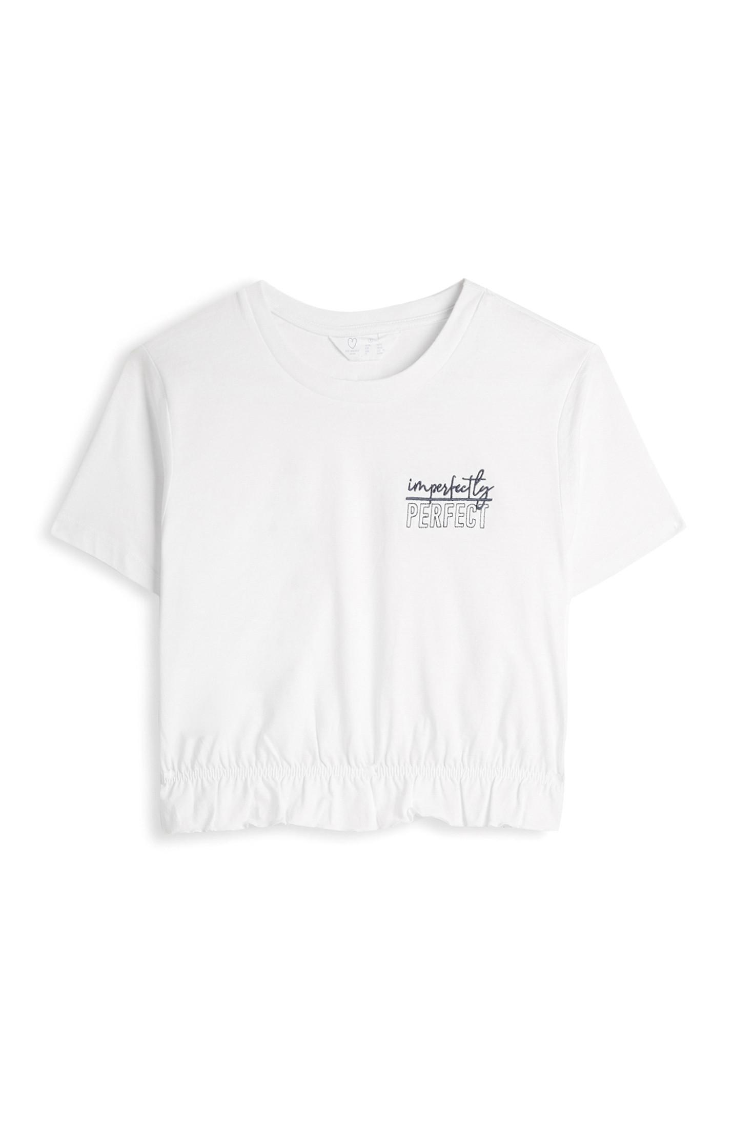 T-shirt slogan Imperfectly Perfect