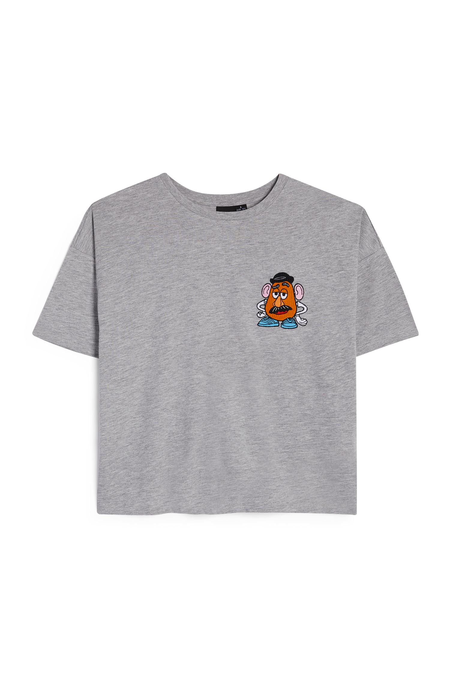 T-shirt Mr. Potato Head cinzento