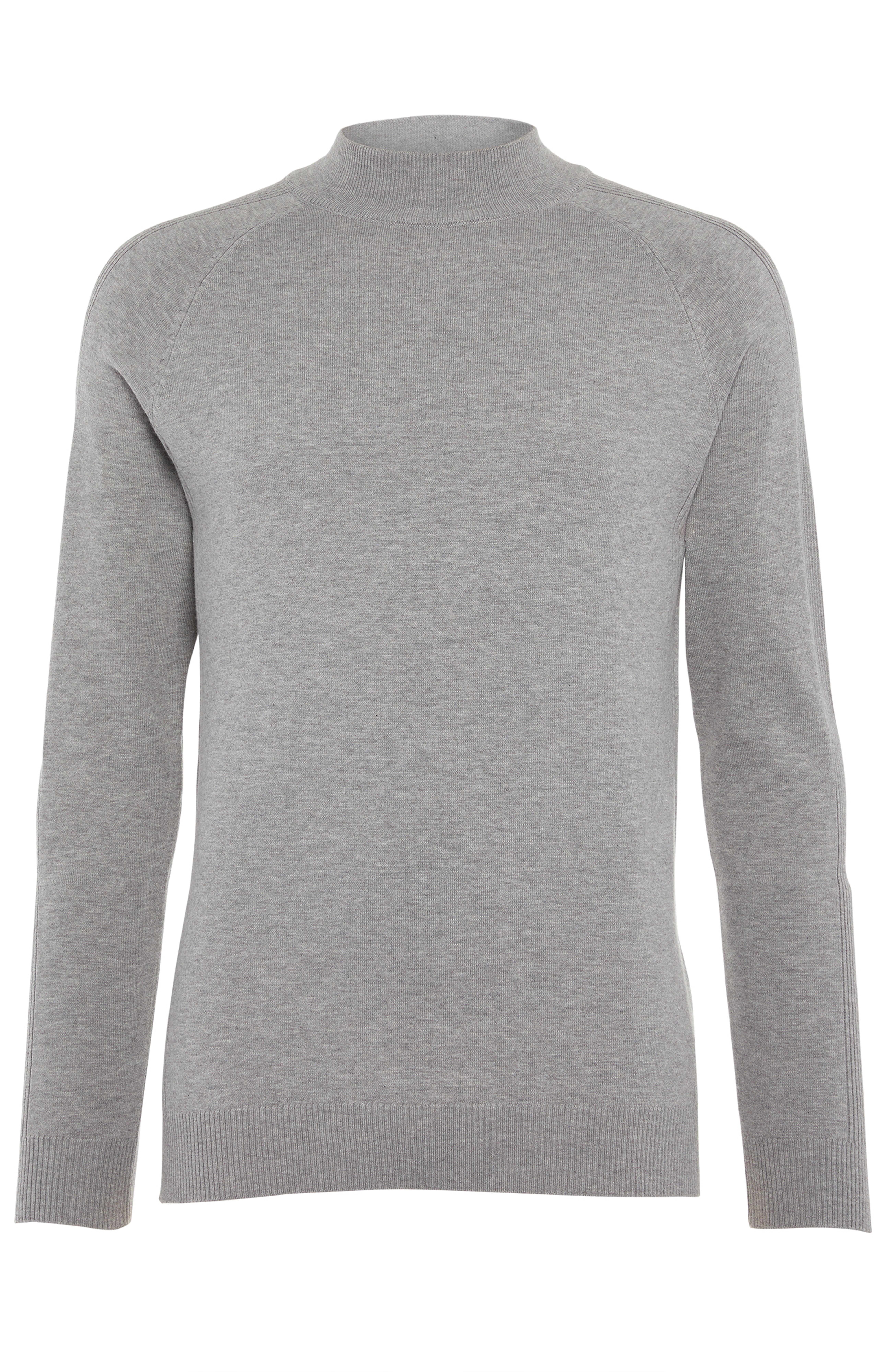Grey Longsleeved Turtle Neck Jumper | Men's Jumpers & Sweaters | Men's ...