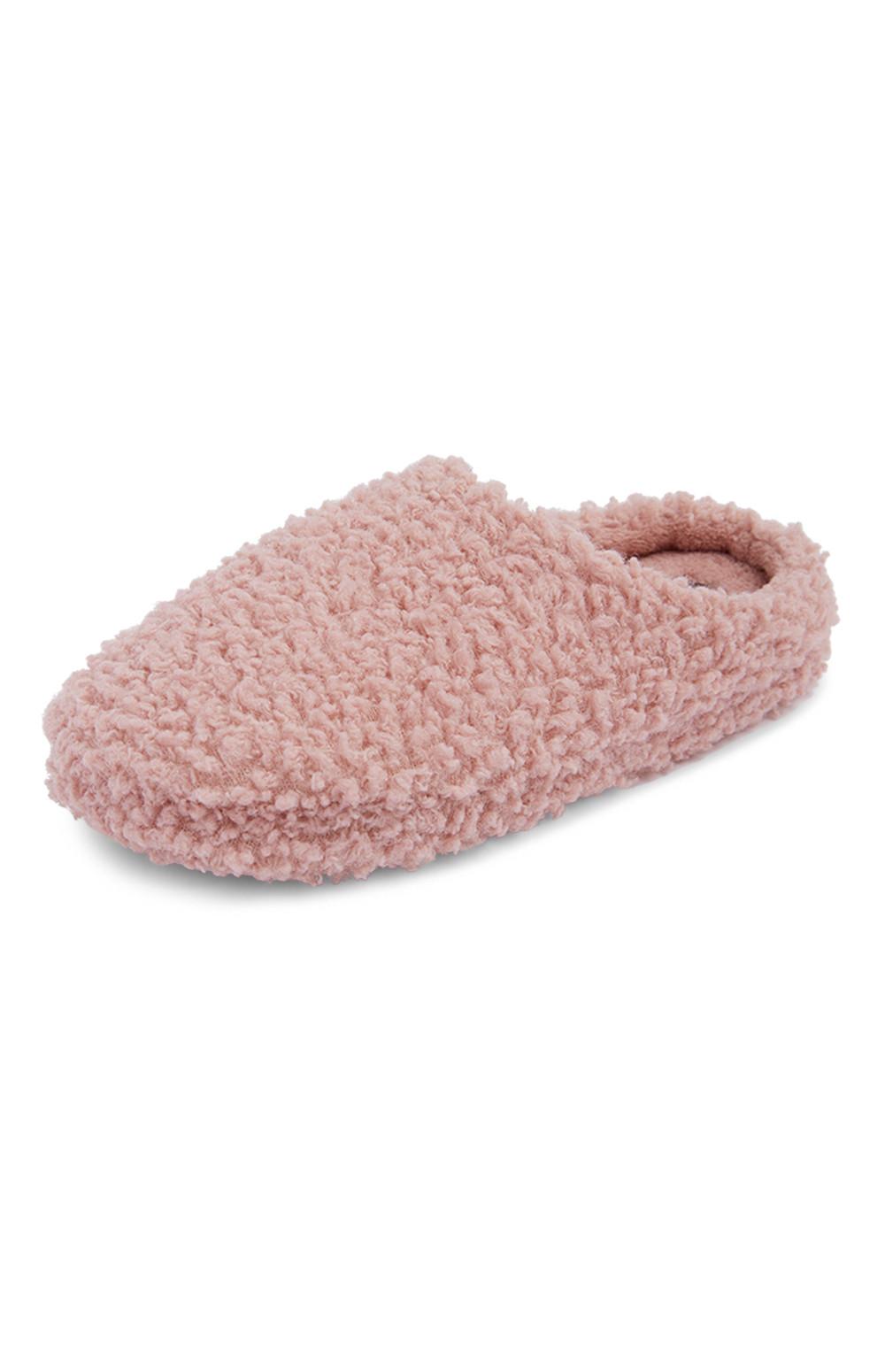 fluffy slippers primark