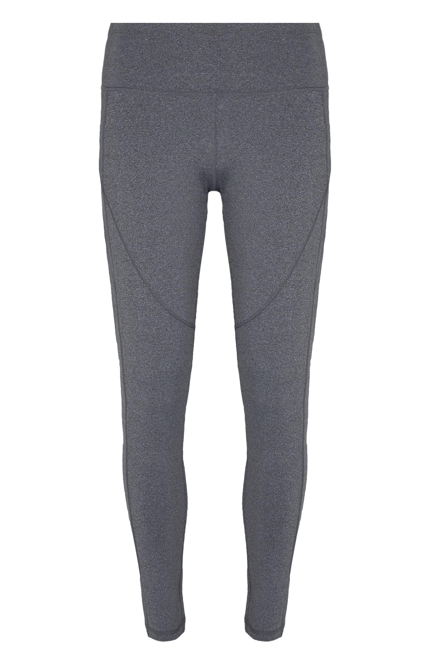 Leggings modeladoras cintura subida cinzento