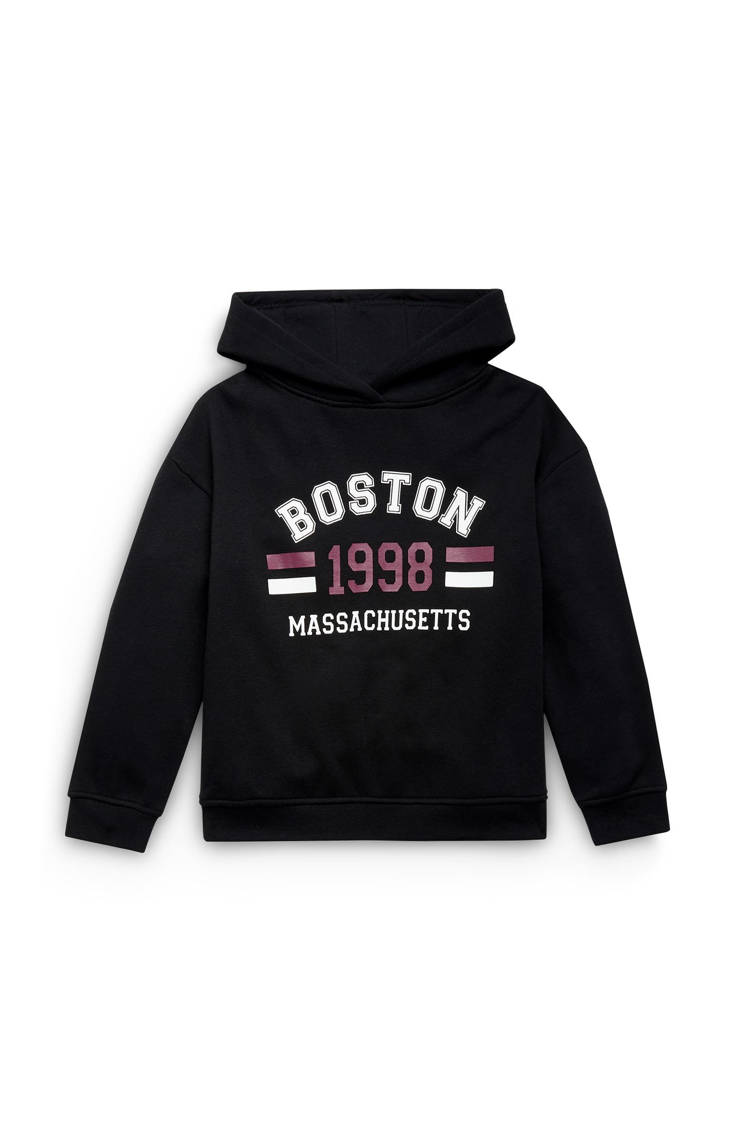 Camisola capuz Boston rapariga