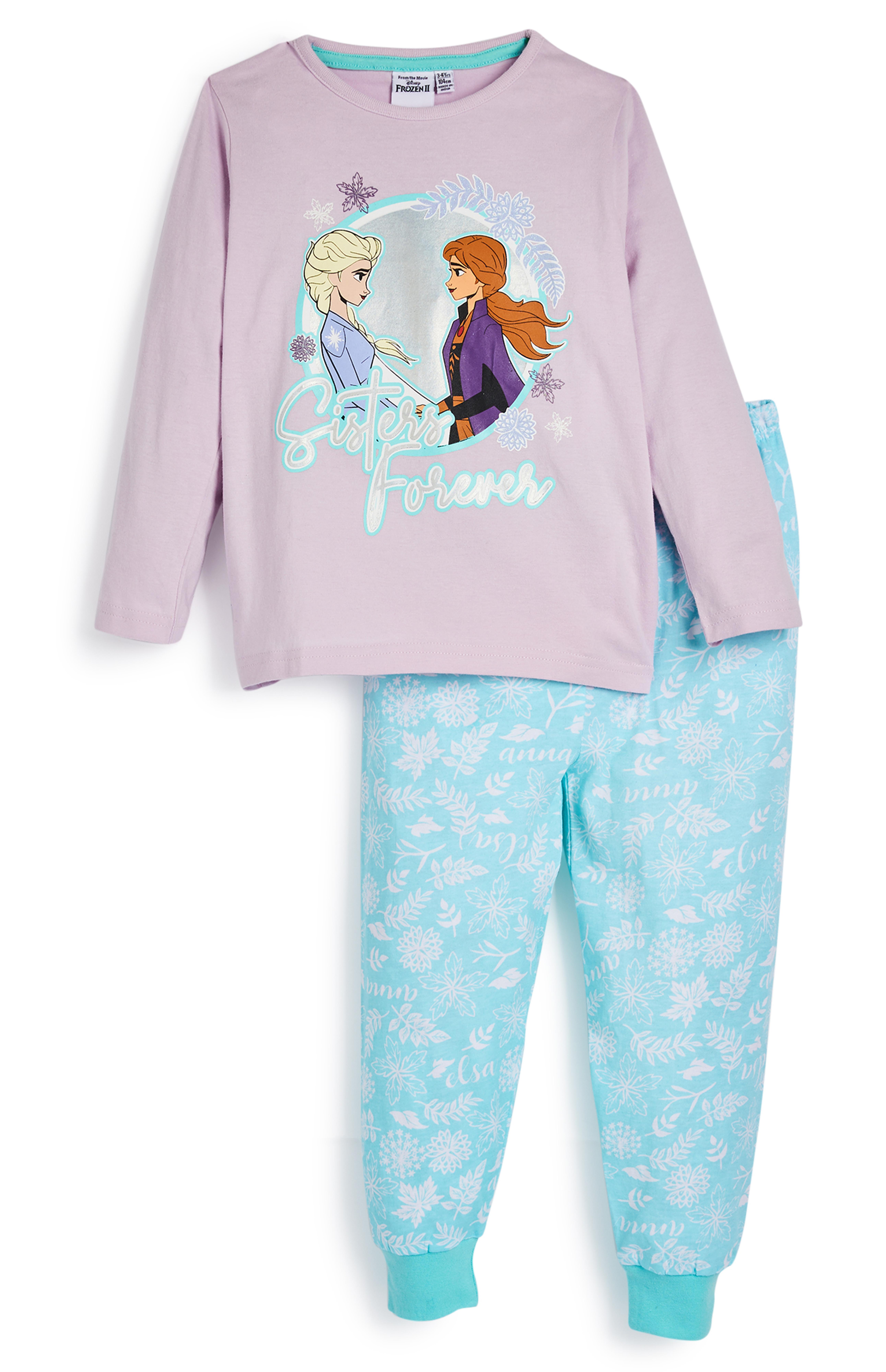 Pyjama Bleu Et Rose Disney La Reine Des Neiges Fille Pyjamas Enfant Mode Garcon Mode Enfant Tous Les Produits Primark Primark Belgique Francaise