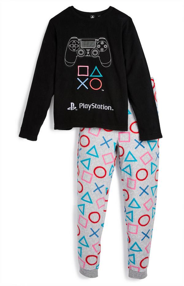 Older Boy PlayStation Fleece Pyjamas