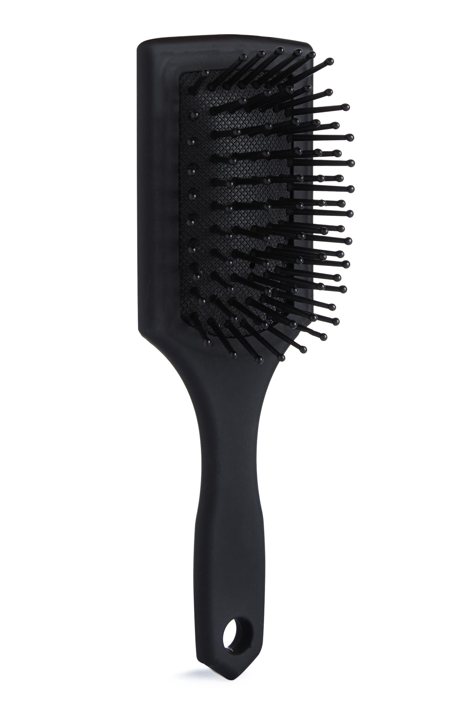 Majhna črna krtača za lase