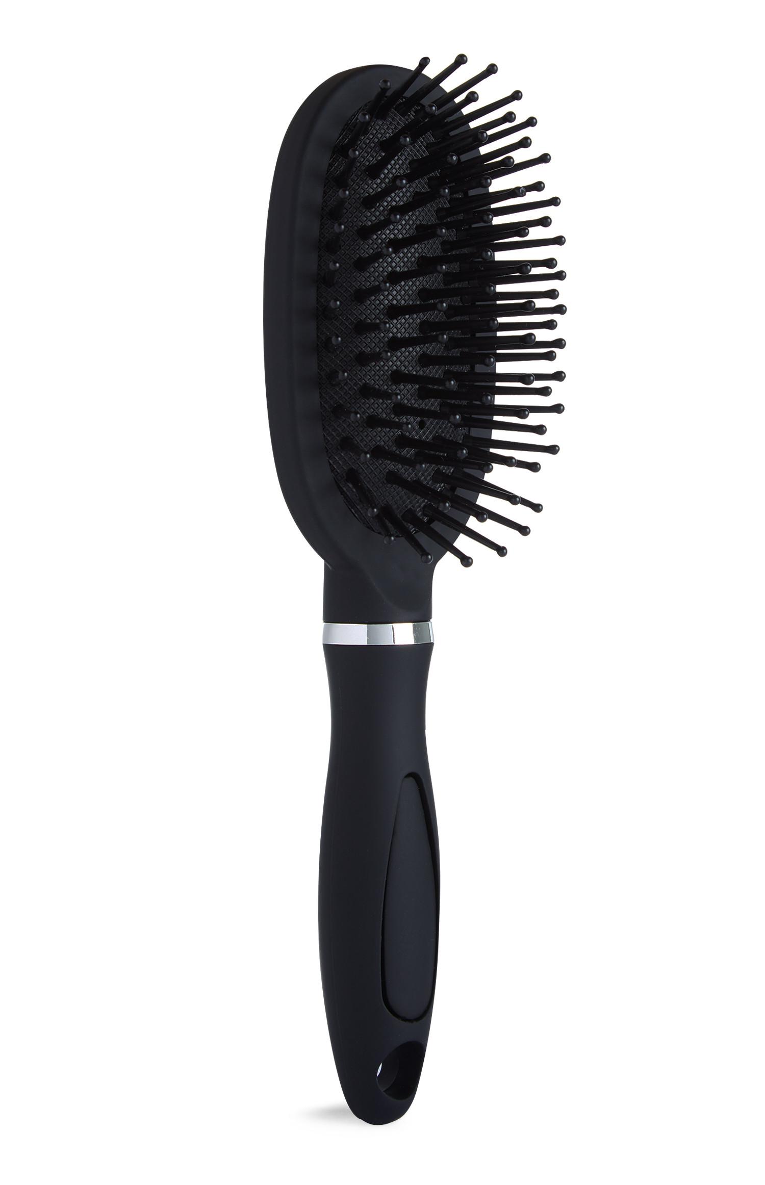 Oblazinjena mini krtača za lase