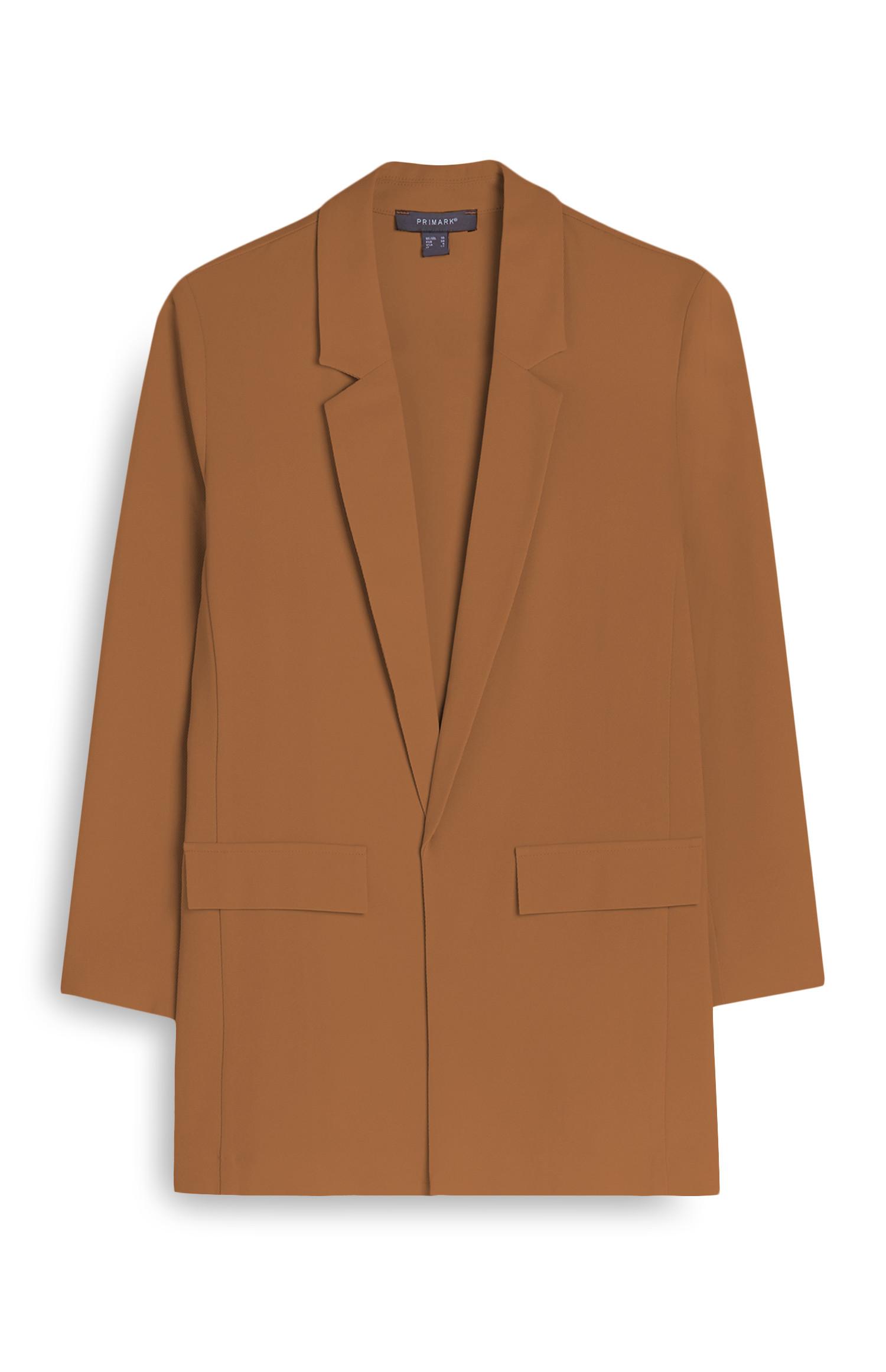 Blazer marron en sergé