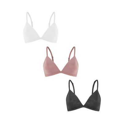 Mixed Wireless Bralettes 3 Pack