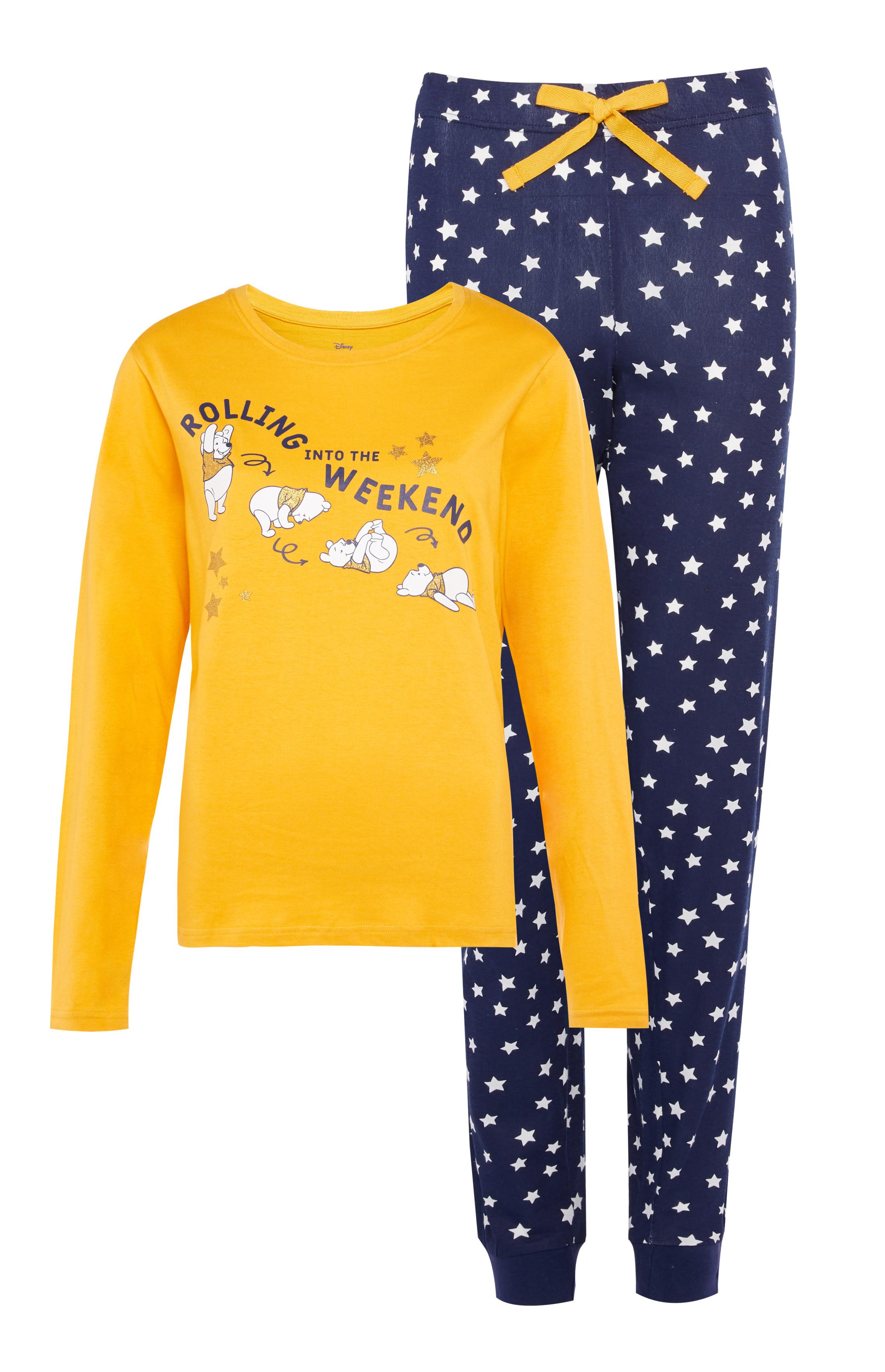 Winnie The Pooh Pyjama Set Women S Pyjama Set Women S Pyjamas Women S Clothing Our Women S Fashion Range All Primark Products Primark Czech Republic