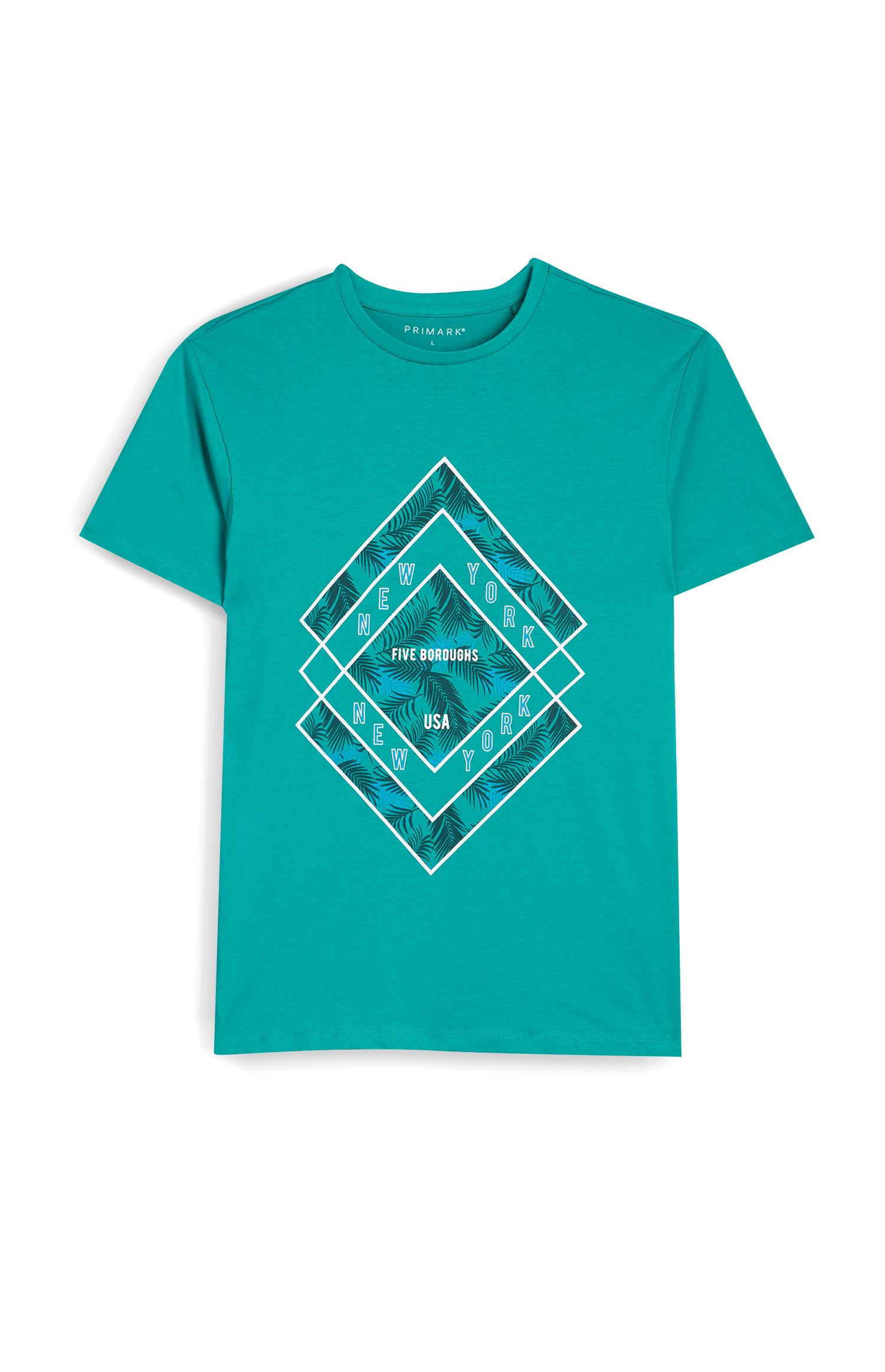 green t shirt primark