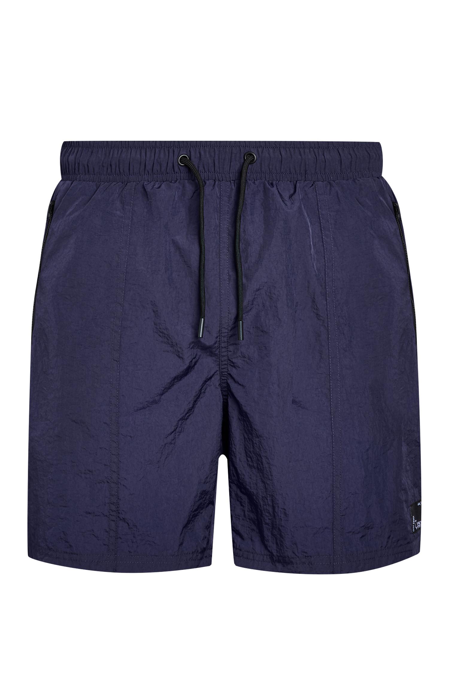 Calções banho nylon azul-marinho