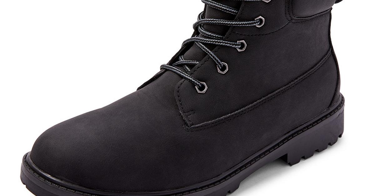Zwarte werkschoenen | Schoenen &amp; laarzen voor heren | Onze modecollectie voor heren | Primark-producten | Primark Nederlands