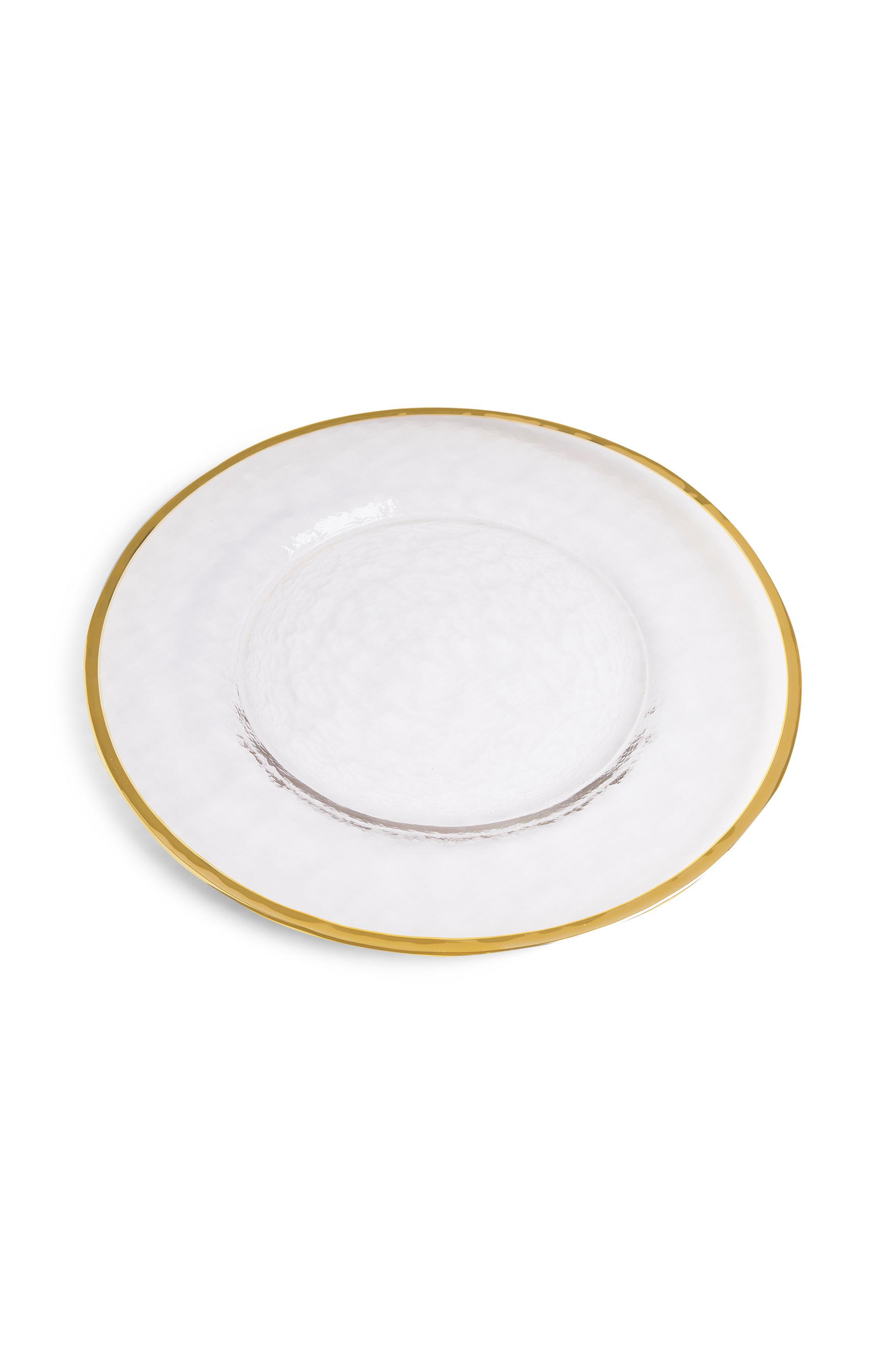 Glass Charger Plate Kitchen & Dining All Homeware Homeware All