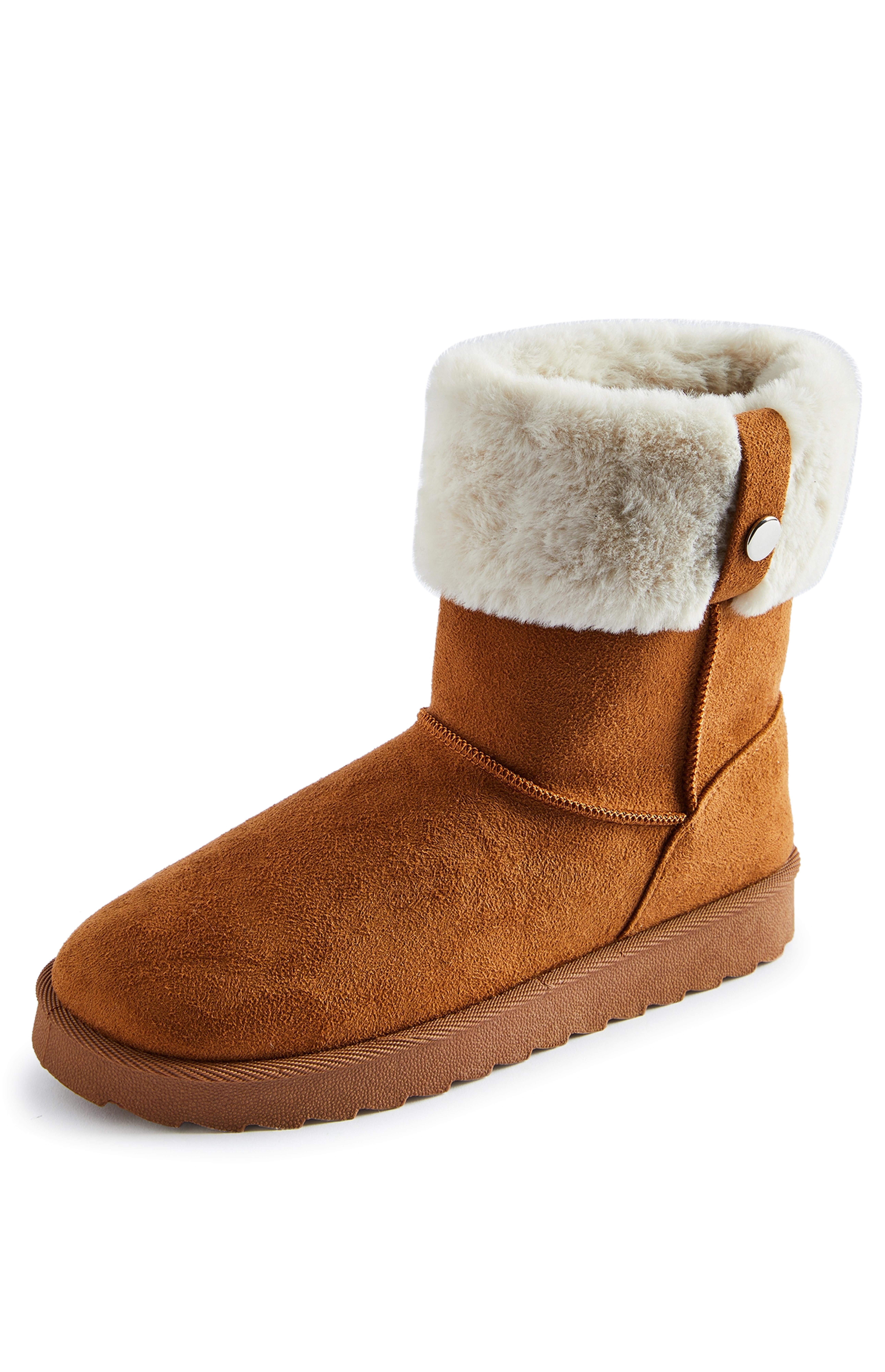 beige boots primark