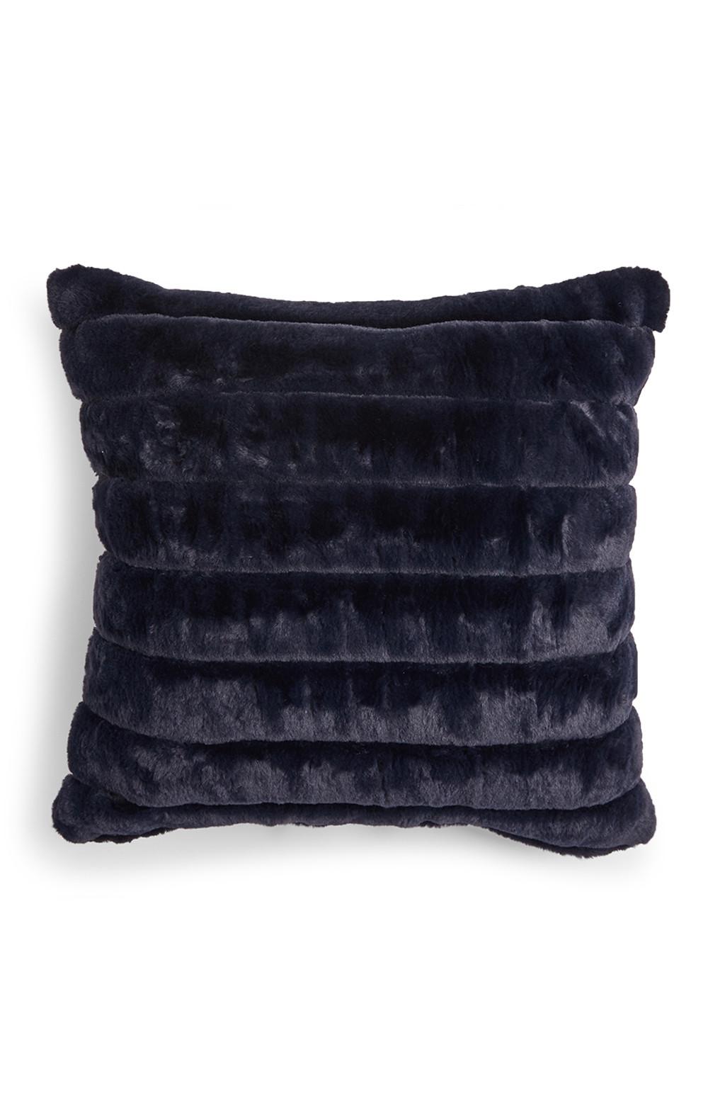 Faux Rabbit Fur Cushion 45x45 Cushions & Covers Home Furnishings