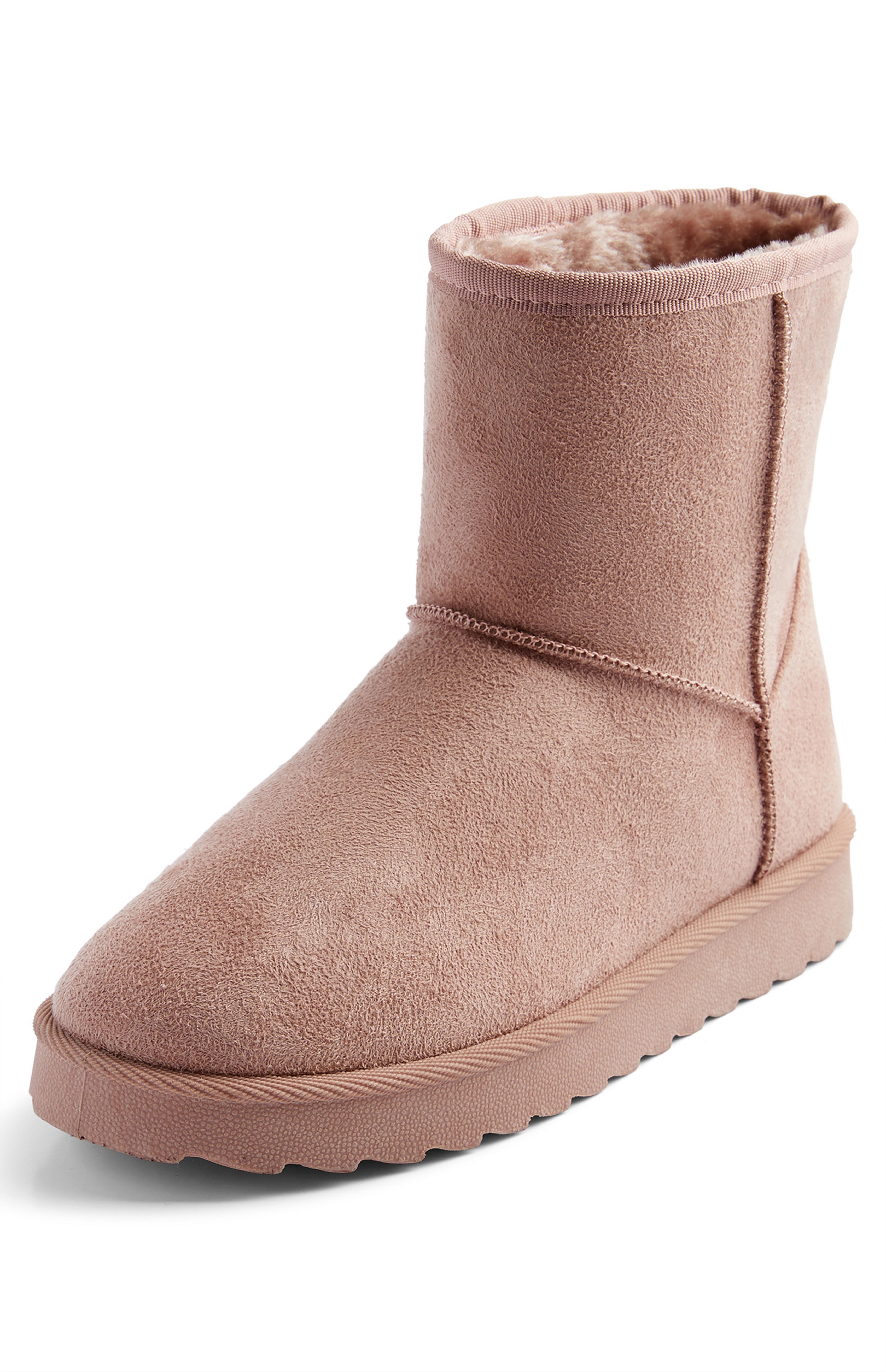 blush pink boots