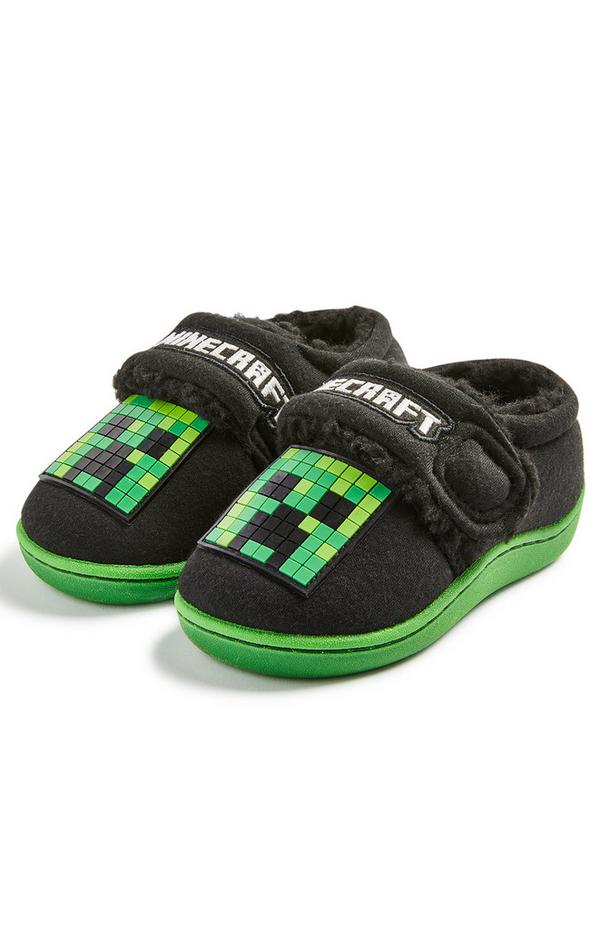 Younger Boy Minecraft Cupsole Slippers